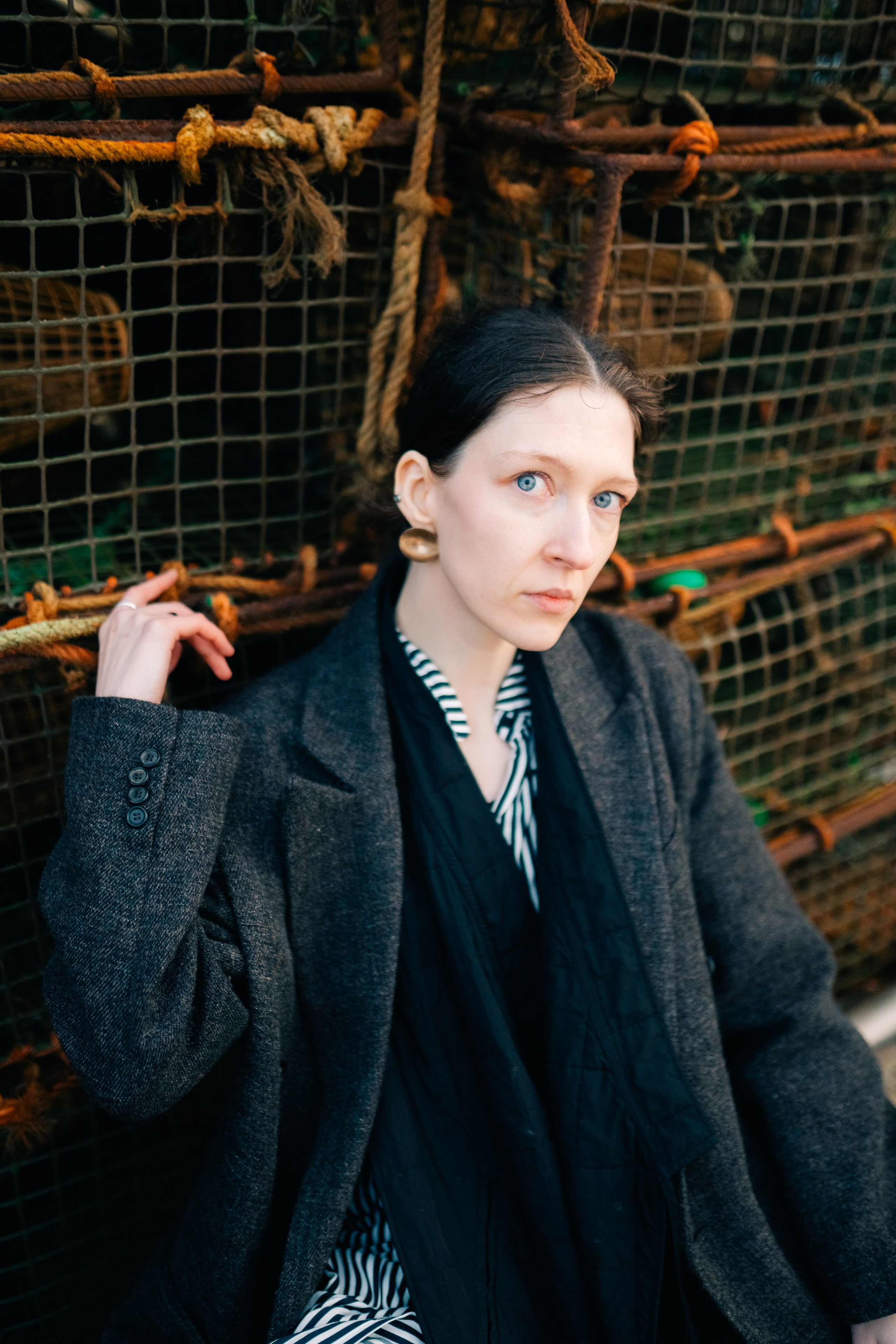 Anna at the sea. Maria Sher. Professional photographer from Porto, Portugal
