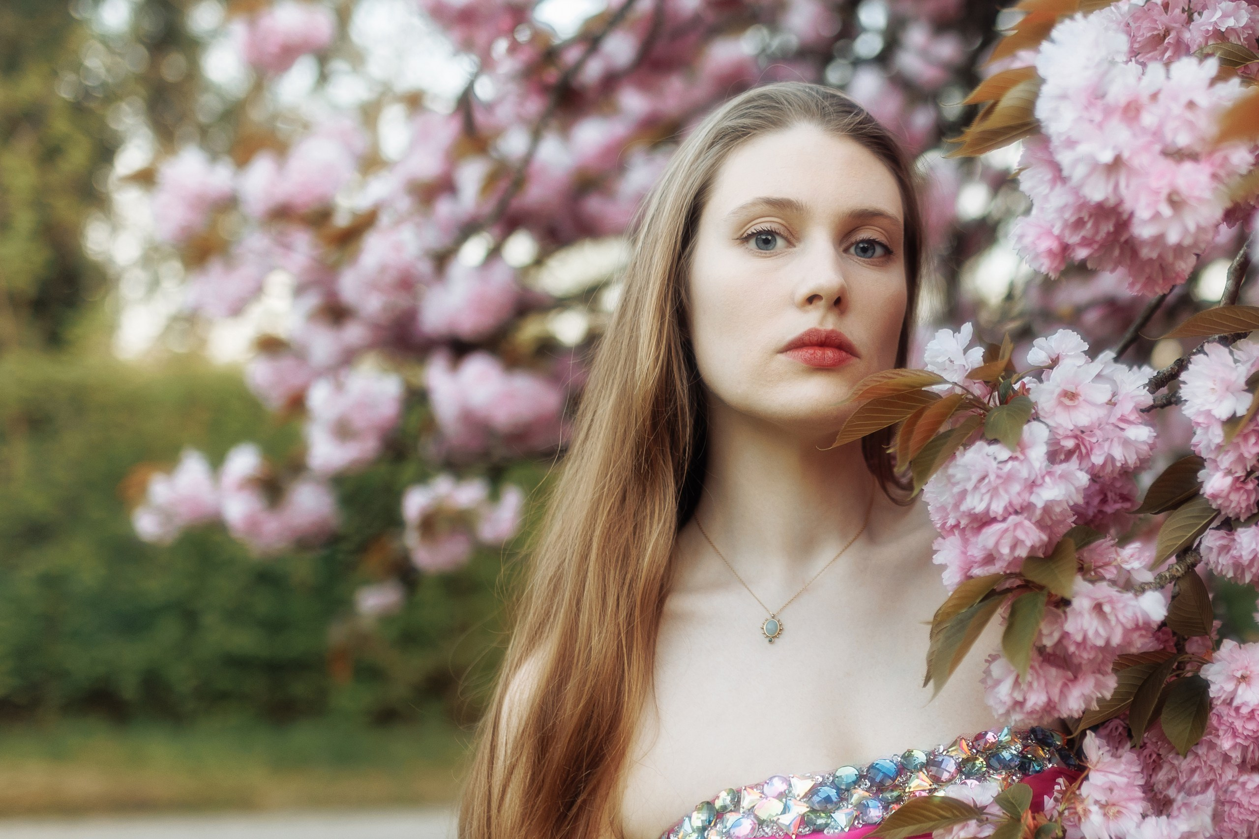 Съёмка в цветении. Анастасия