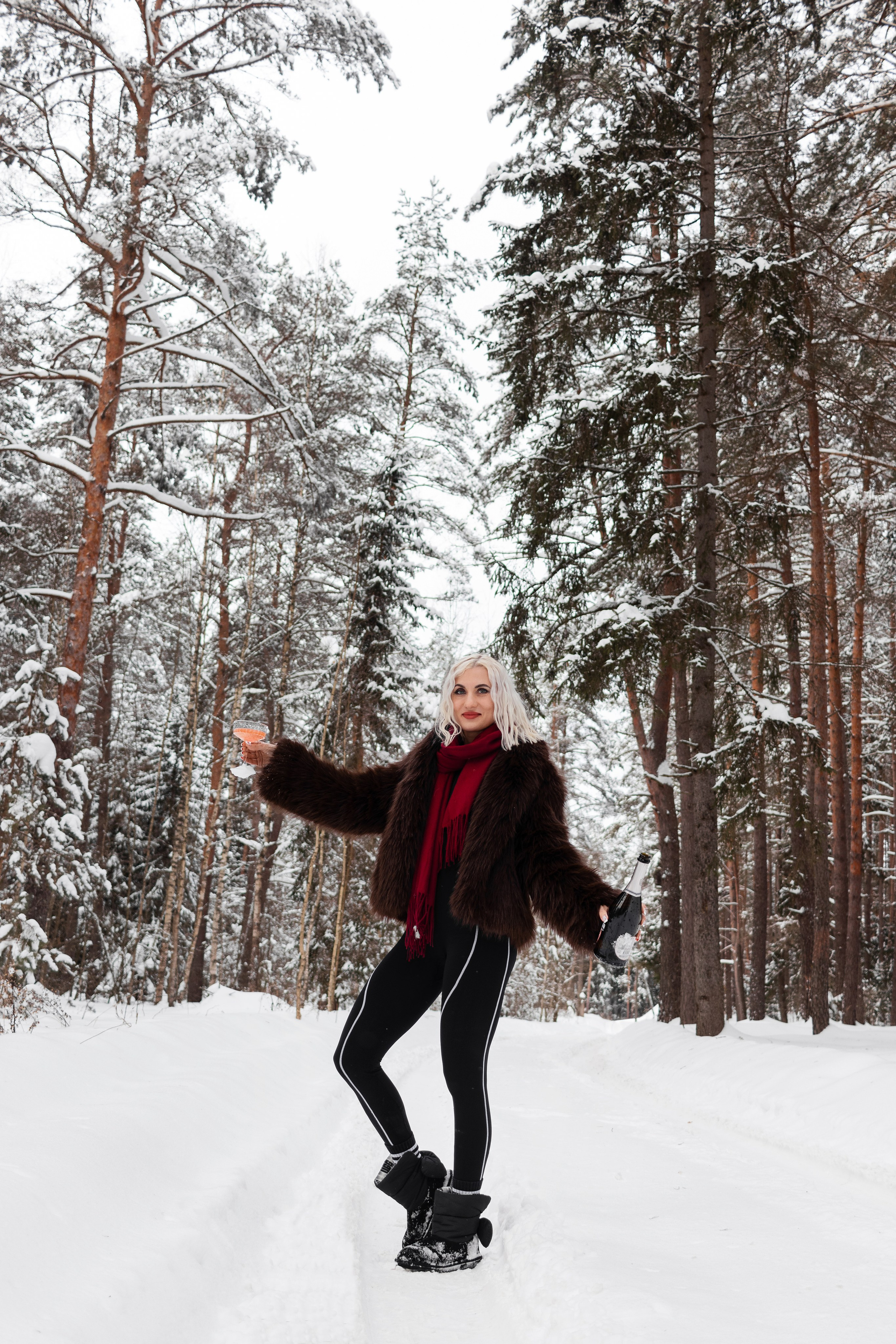 Зима. Portretu fotogrāfs Daugavpilī Olga Antonova