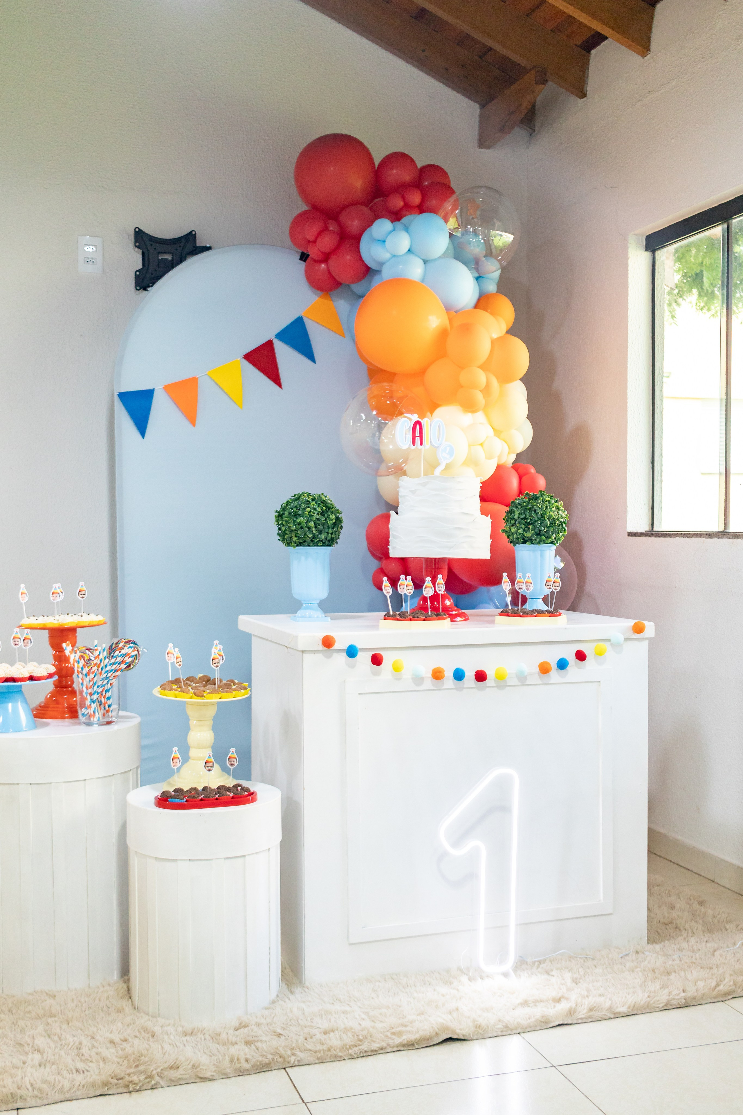 Aniversário Caio — 1 ano. Principal