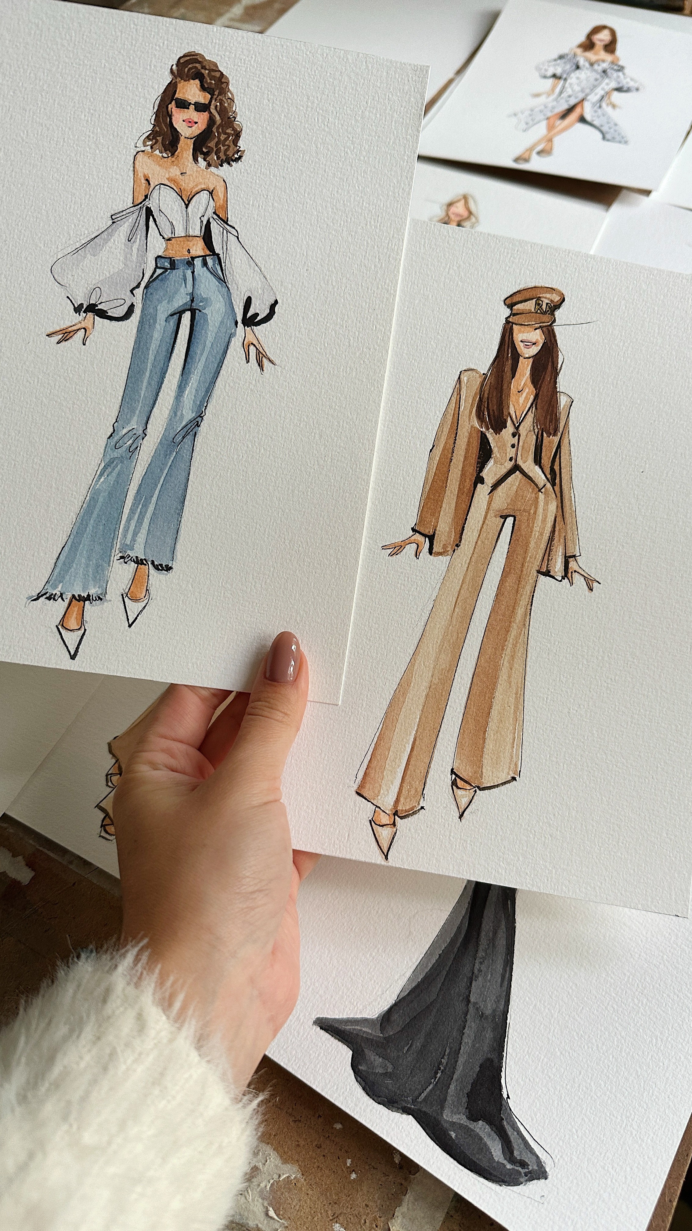 Live Sketching. InnaIllustrator