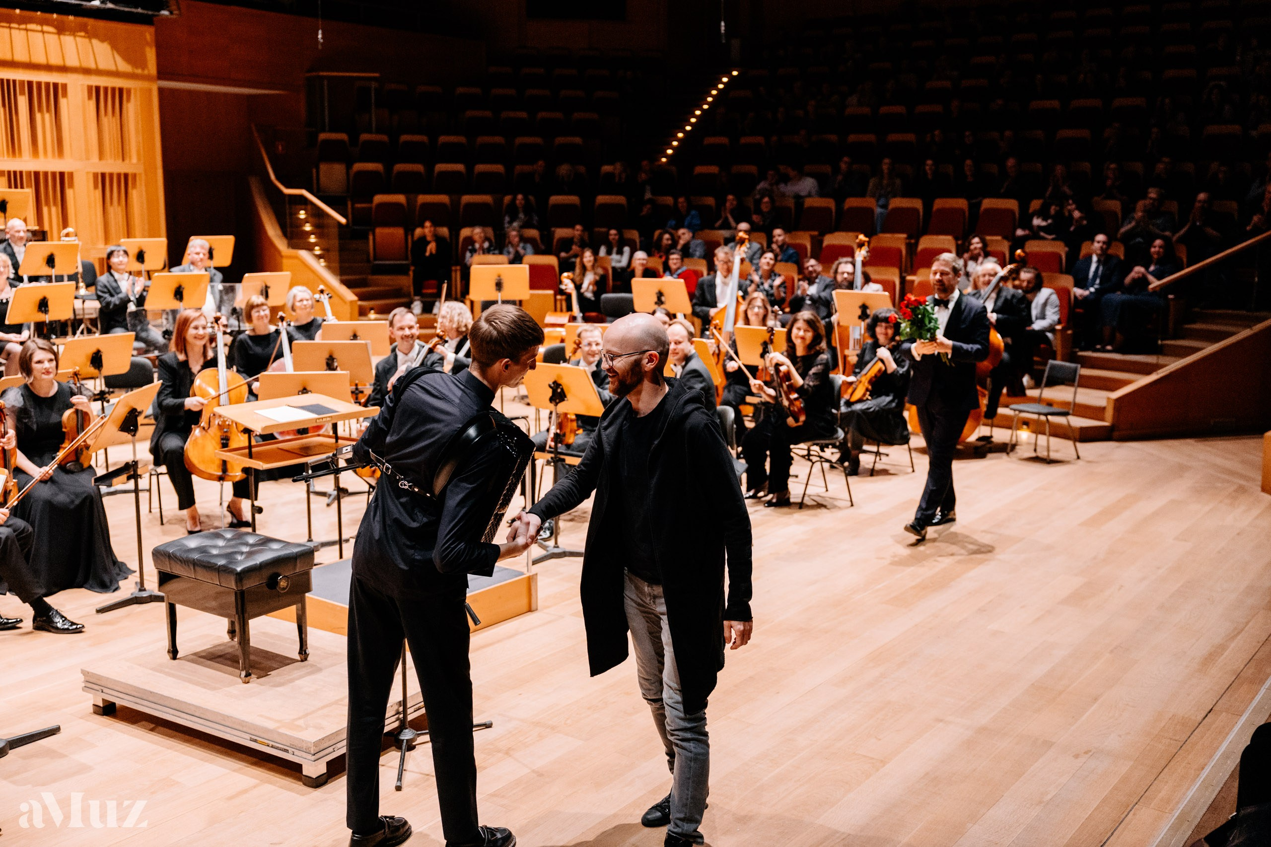 Koncert dyplomantów aMuz w Polskiej Filharmonii Bałtyckiej. Fotograf Ślubny Warszawa - Sesje Biznesowe Rodzinne Eventy