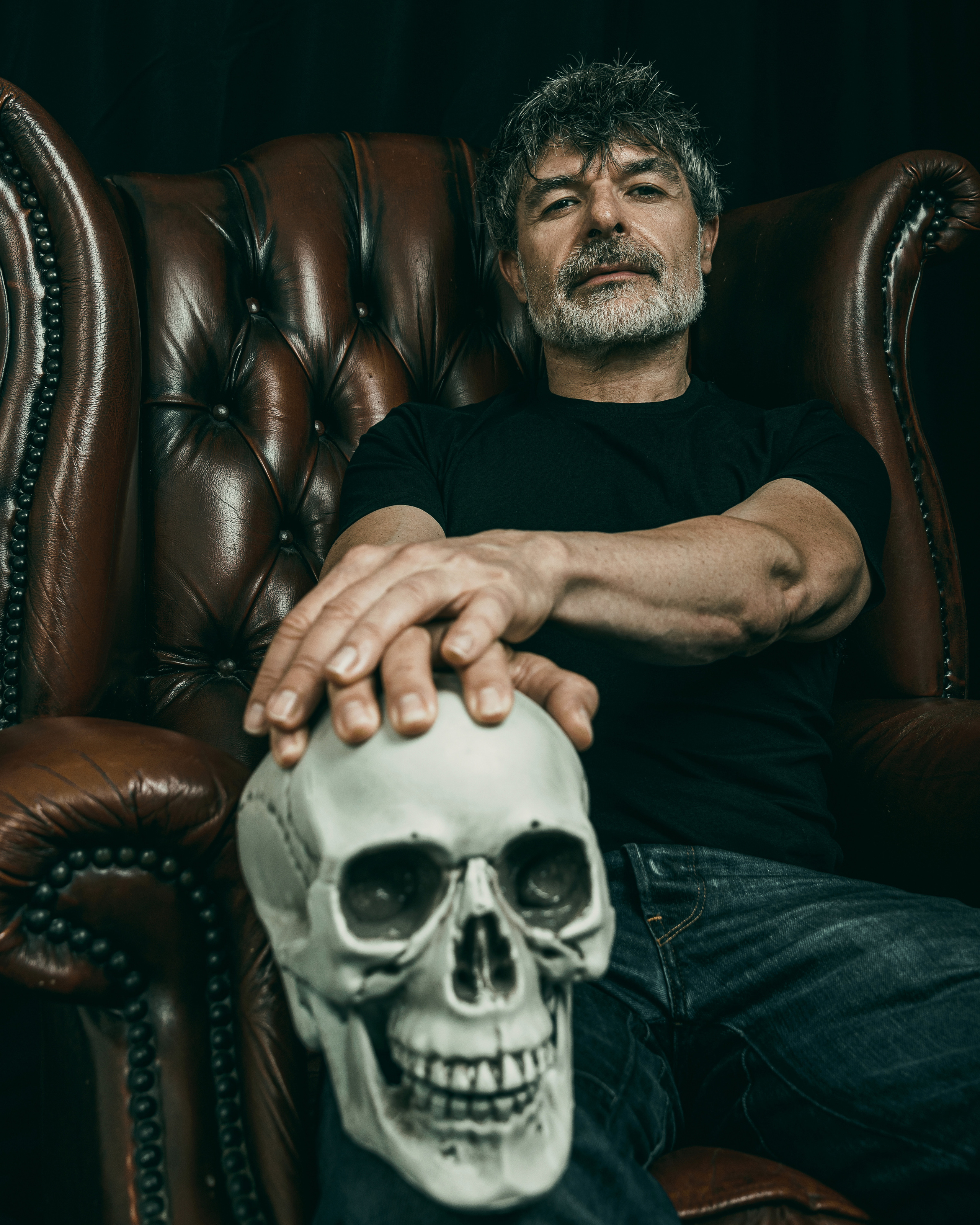 Nacho Guerreros. Студийная фотосессия для испанского актера