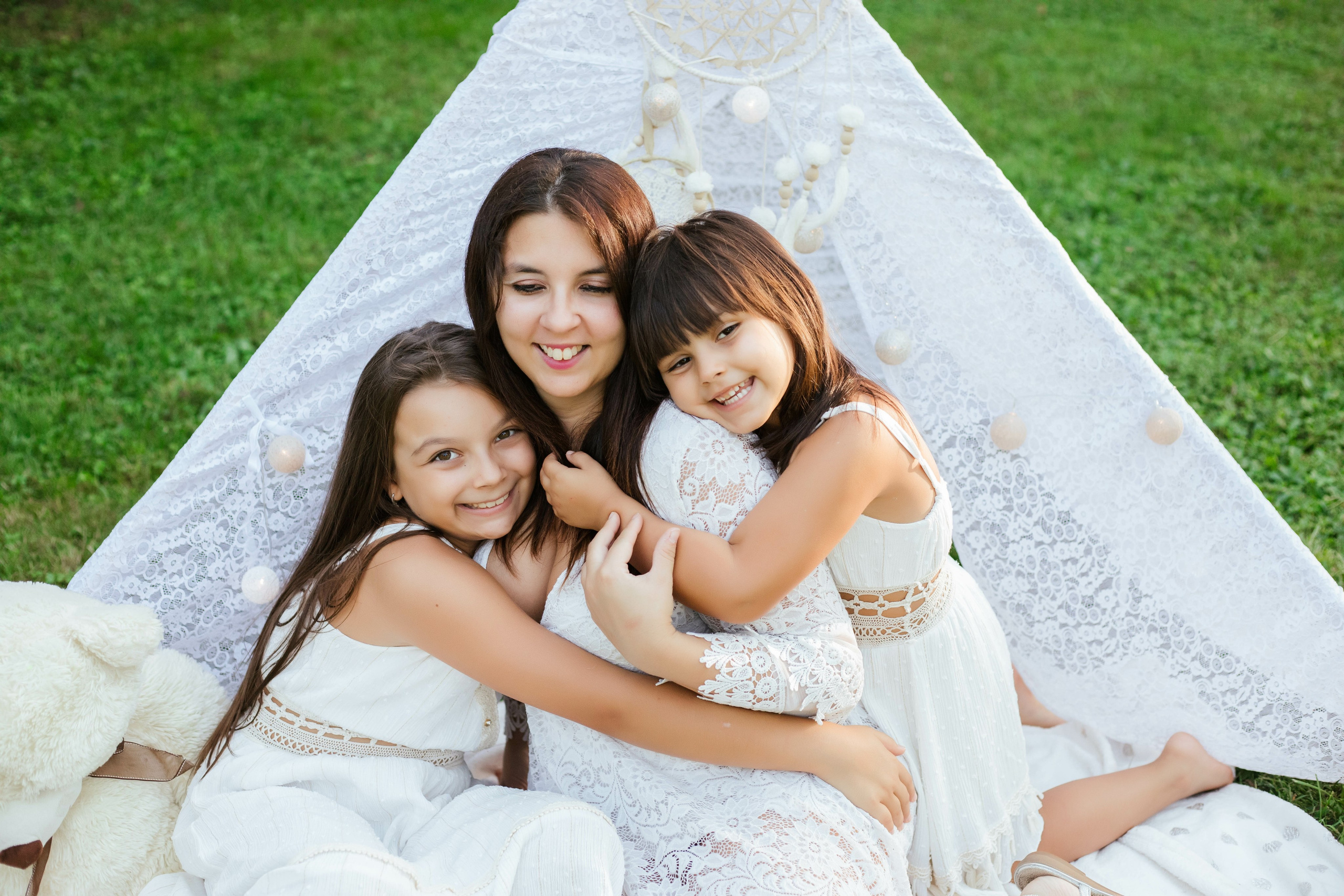 Jennifer e la sua bellissima famiglia. Luci e Capricci Photography