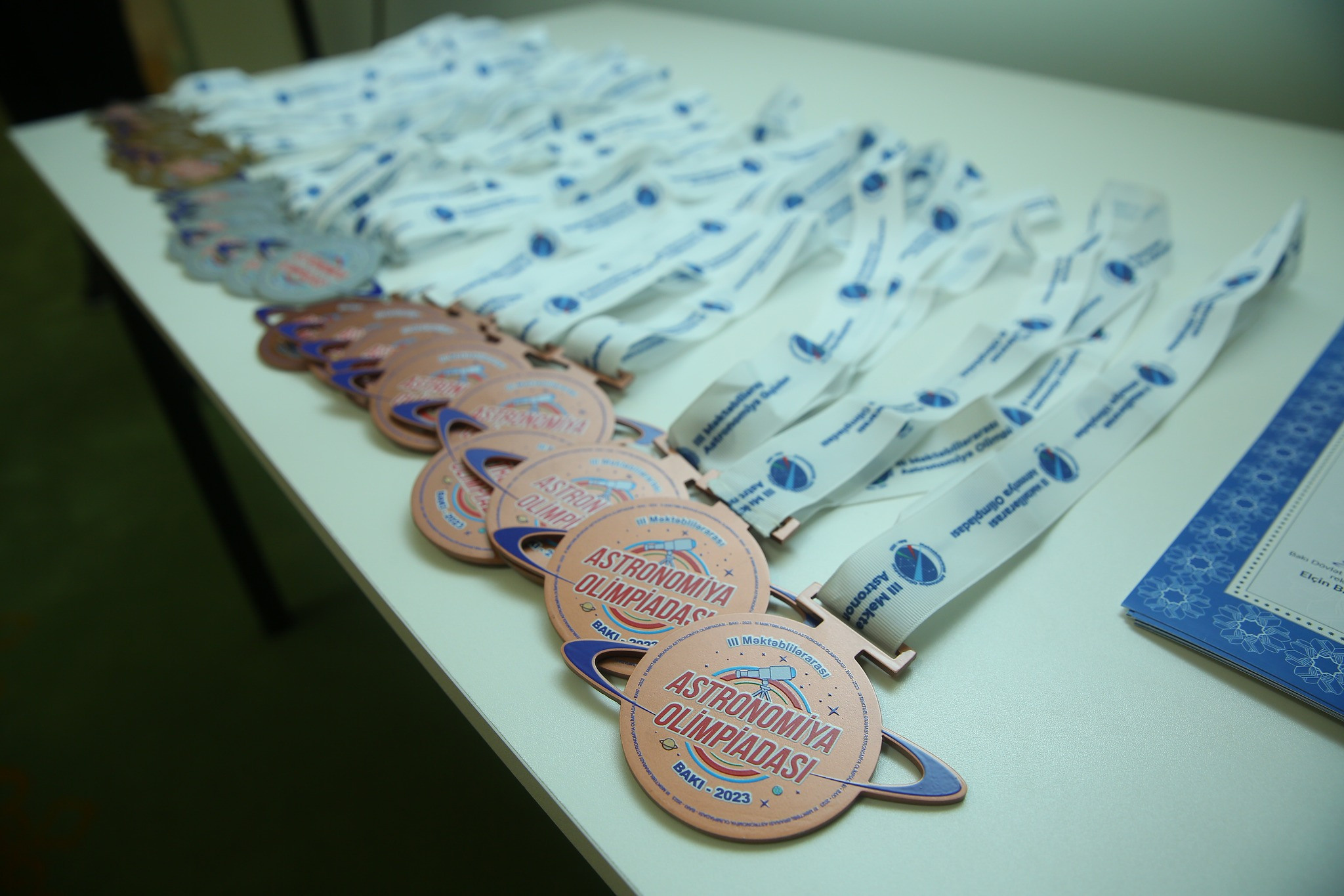 Astronomiya üzrə III Məktəblərarası Repsublika Olimpiadası. Həvəskar Astronomlar Cəmiyyəti — Astronomy.az