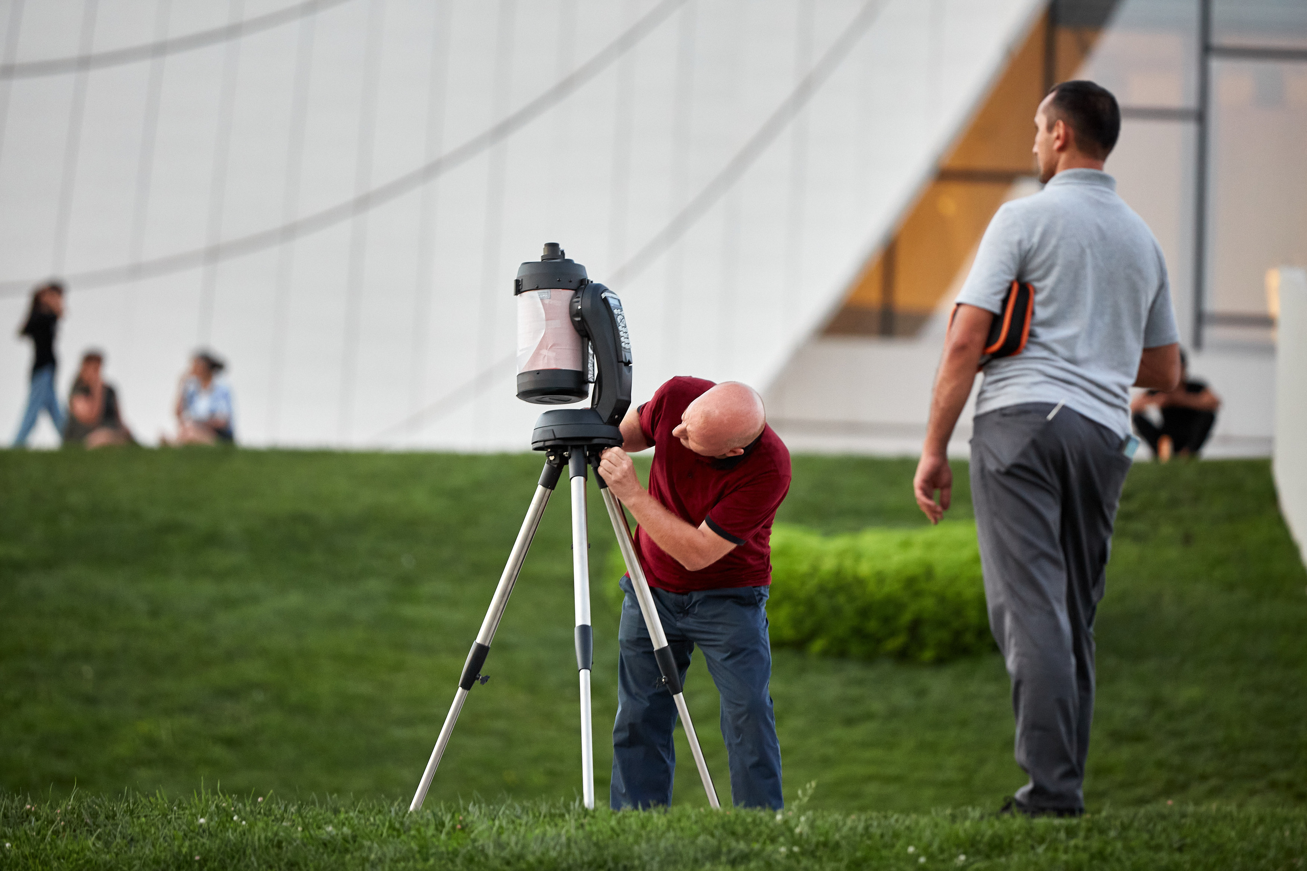 “On the Moon again” tədbiri. Həvəskar Astronomlar Cəmiyyəti — Astronomy.az