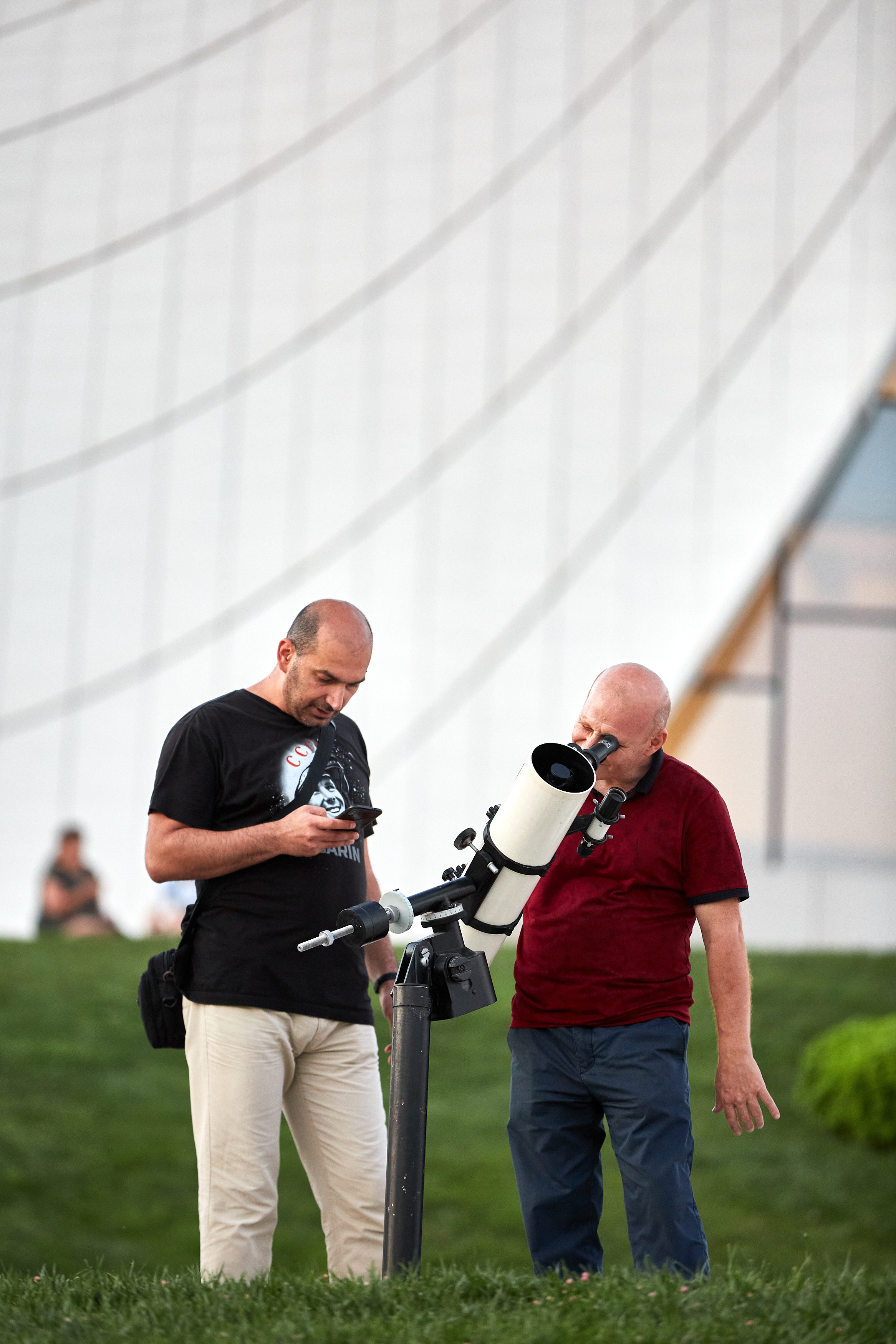 “On the Moon again” tədbiri. Həvəskar Astronomlar Cəmiyyəti — Astronomy.az