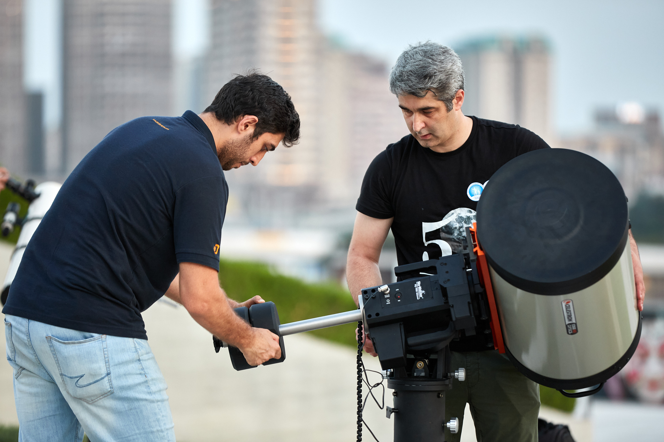 “On the Moon again” tədbiri. Həvəskar Astronomlar Cəmiyyəti — Astronomy.az