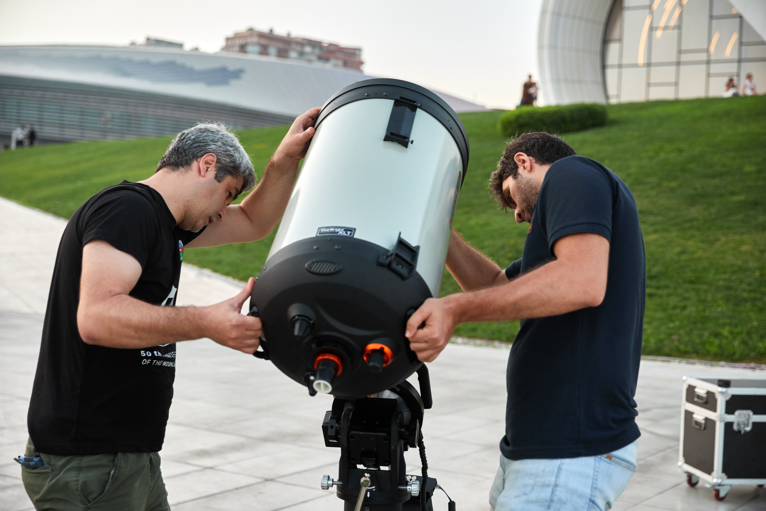 “On the Moon again” tədbiri. Həvəskar Astronomlar Cəmiyyəti — Astronomy.az