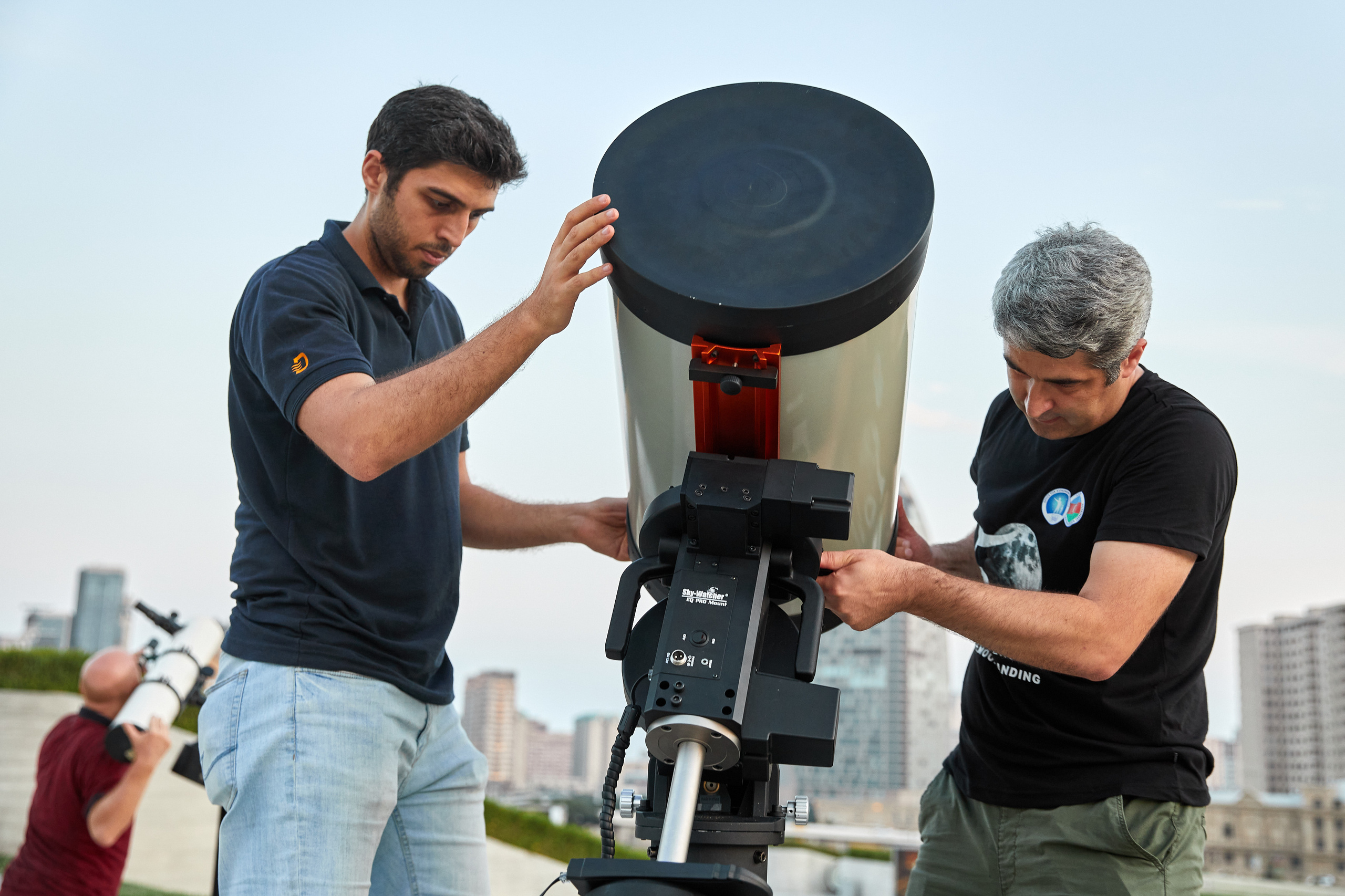 “On the Moon again” tədbiri. Həvəskar Astronomlar Cəmiyyəti — Astronomy.az