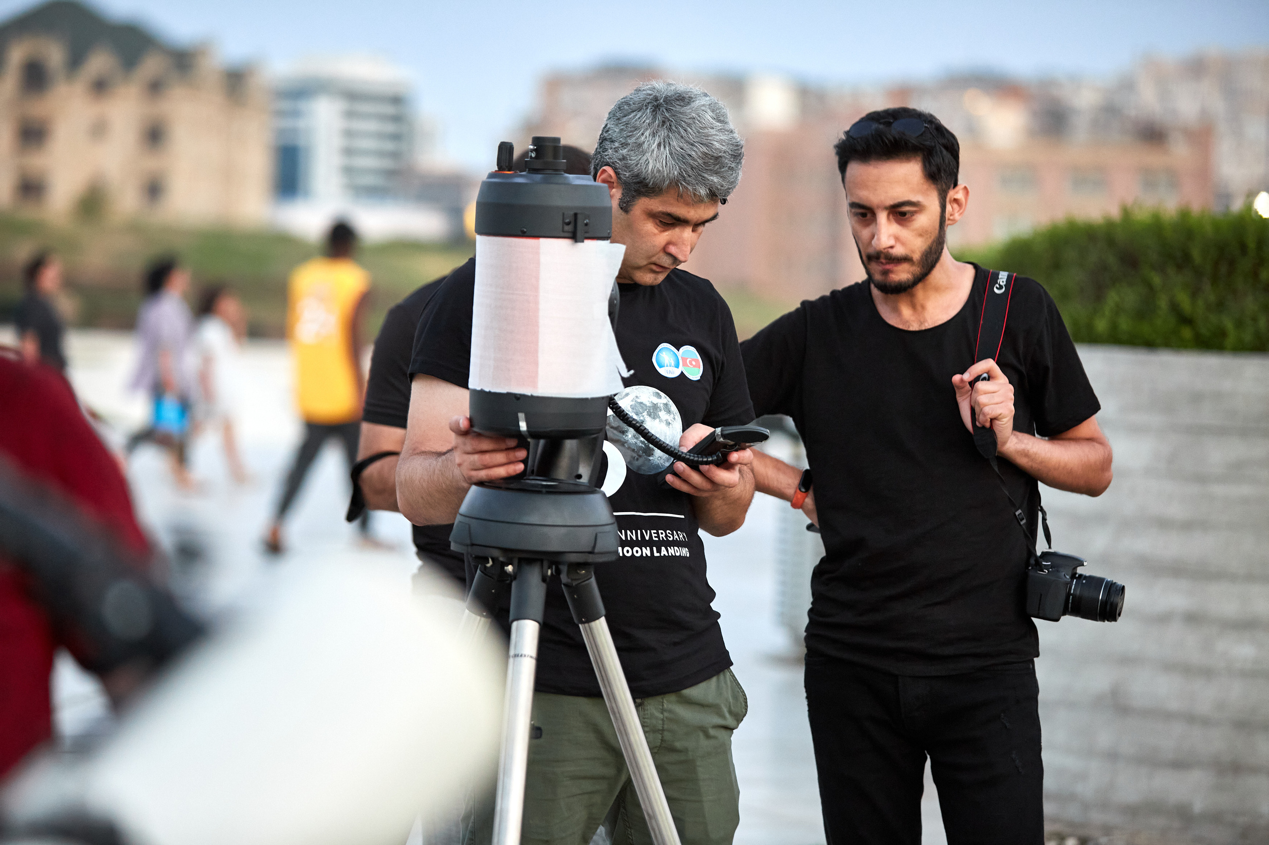 “On the Moon again” tədbiri. Həvəskar Astronomlar Cəmiyyəti — Astronomy.az