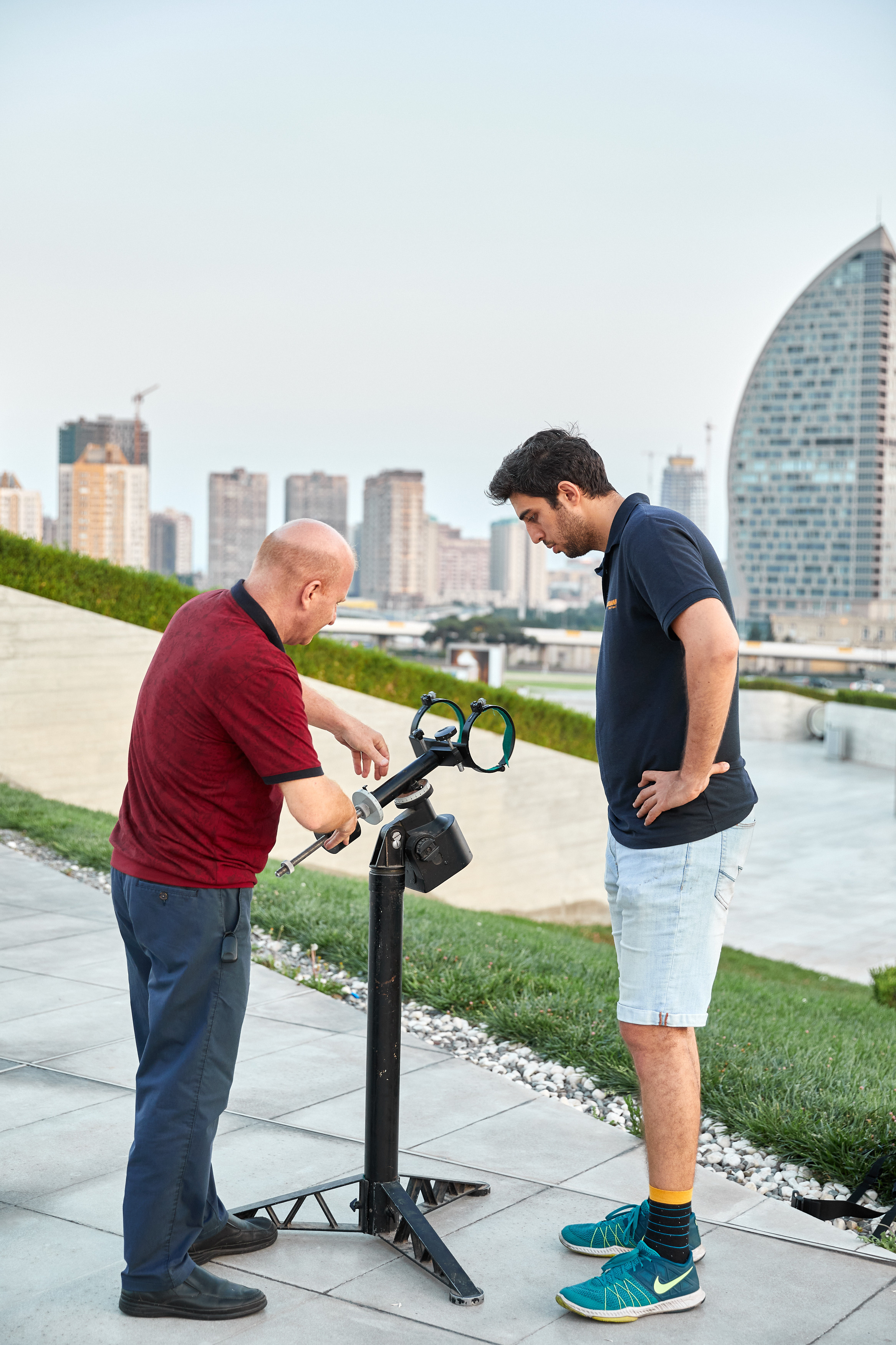 “On the Moon again” tədbiri. Həvəskar Astronomlar Cəmiyyəti — Astronomy.az