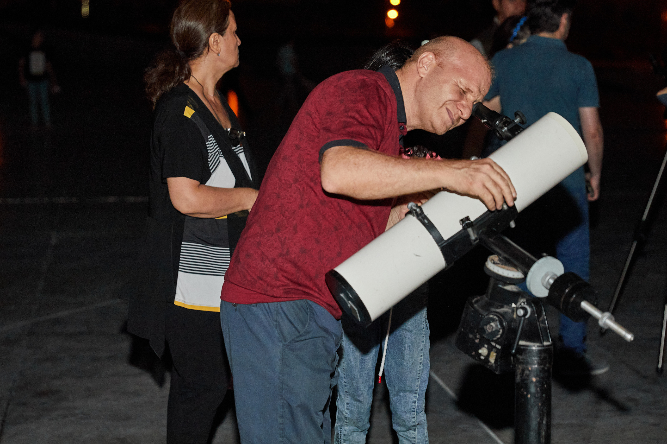 “On the Moon again” tədbiri. Həvəskar Astronomlar Cəmiyyəti — Astronomy.az