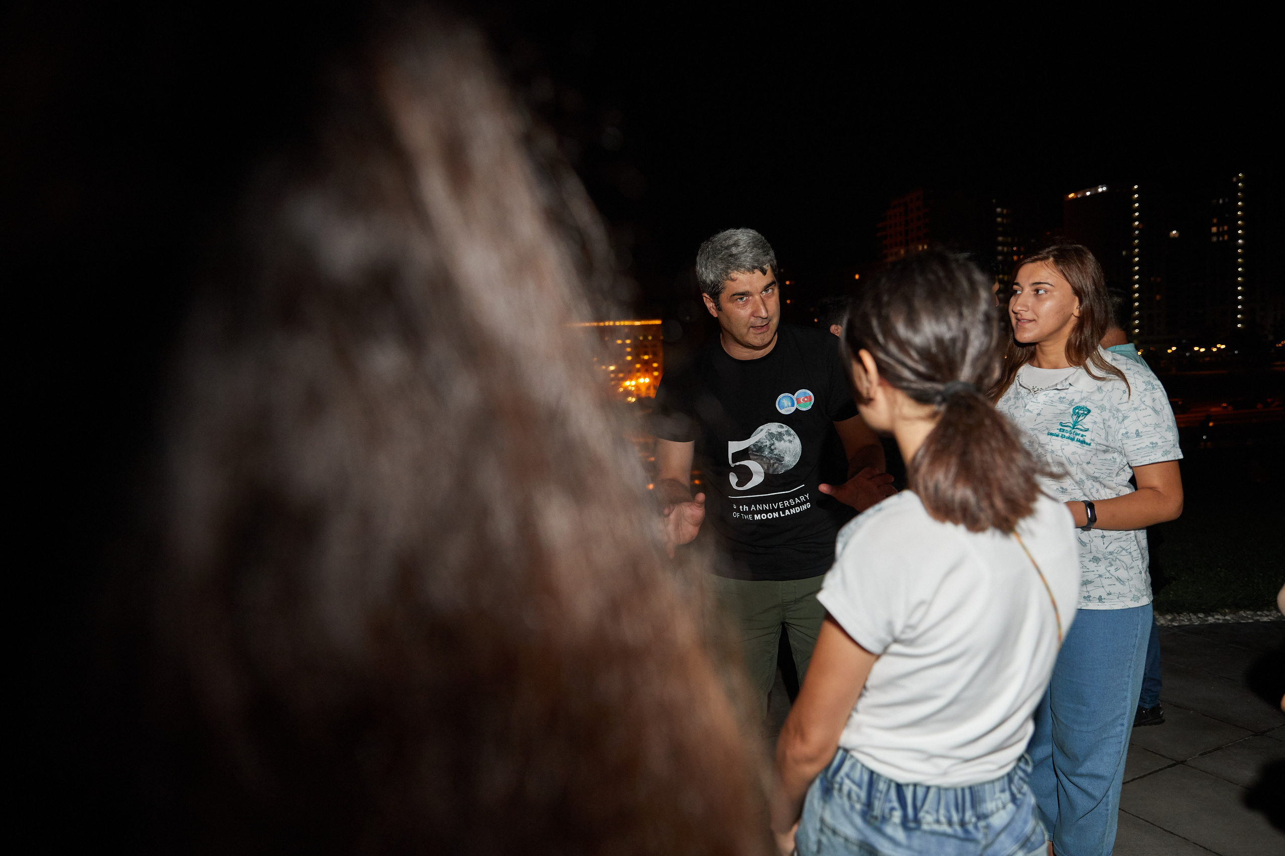 “On the Moon again” tədbiri. Həvəskar Astronomlar Cəmiyyəti — Astronomy.az