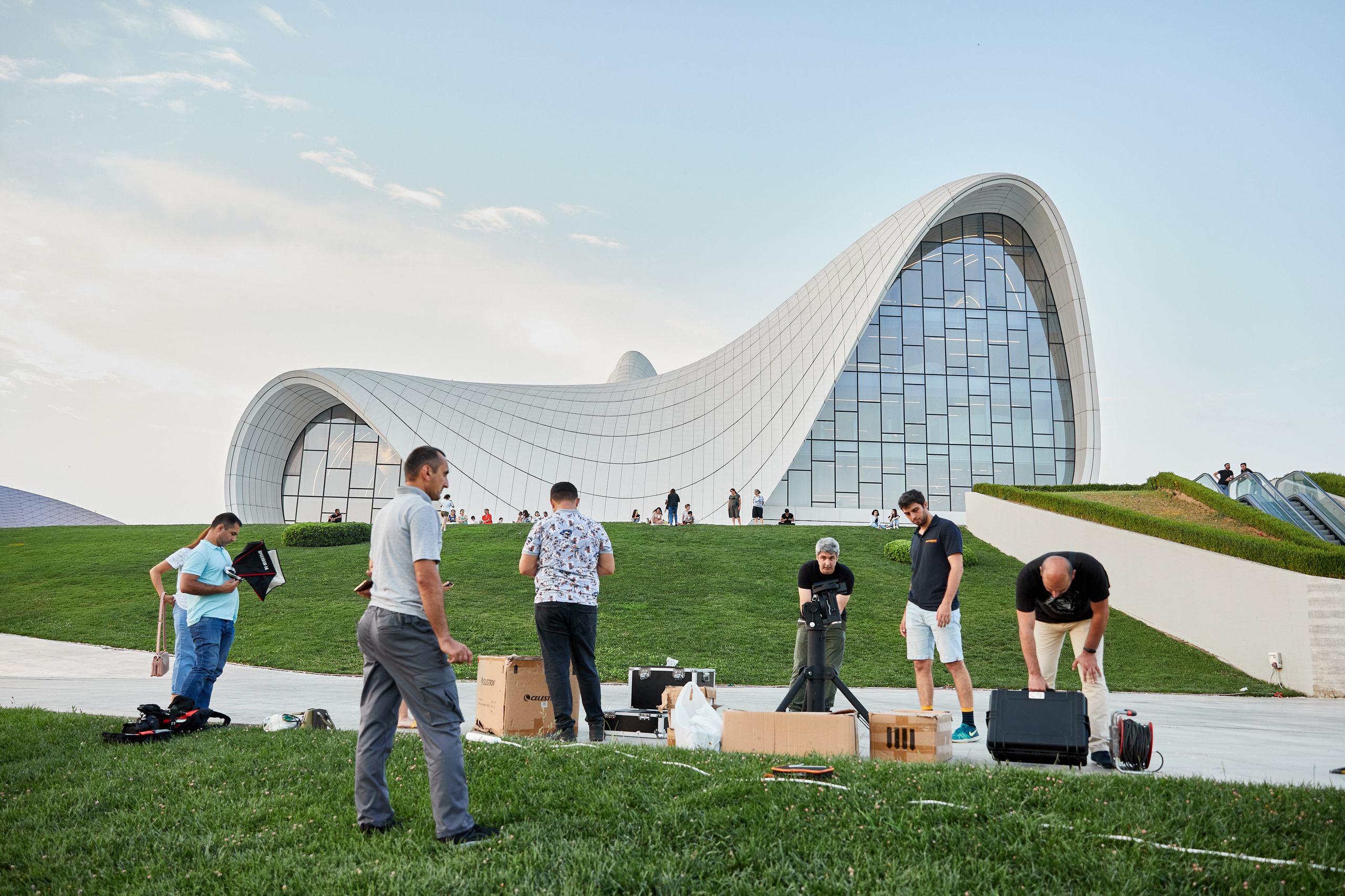 “On the Moon again” tədbiri. Həvəskar Astronomlar Cəmiyyəti — Astronomy.az