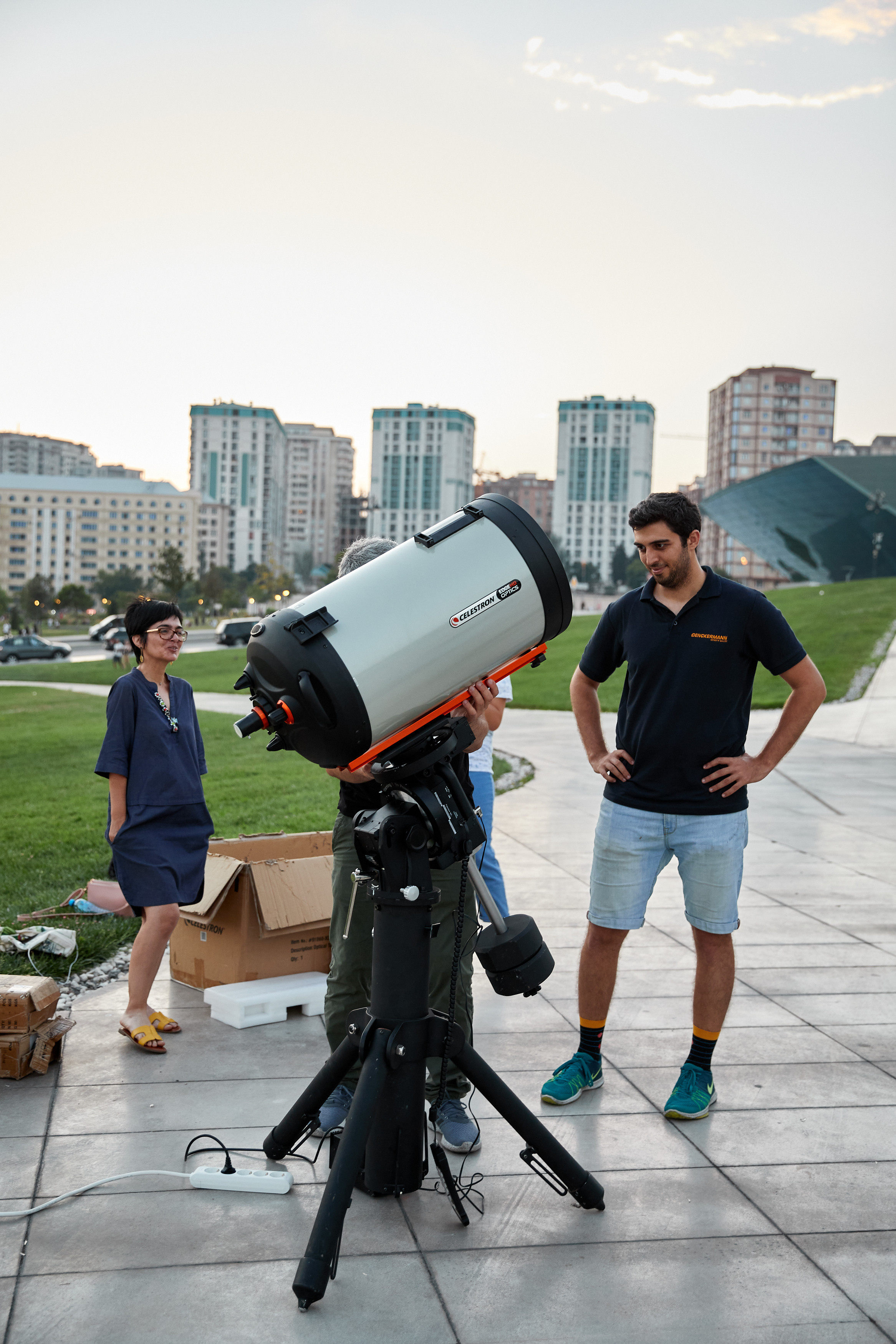 “On the Moon again” tədbiri. Həvəskar Astronomlar Cəmiyyəti — Astronomy.az