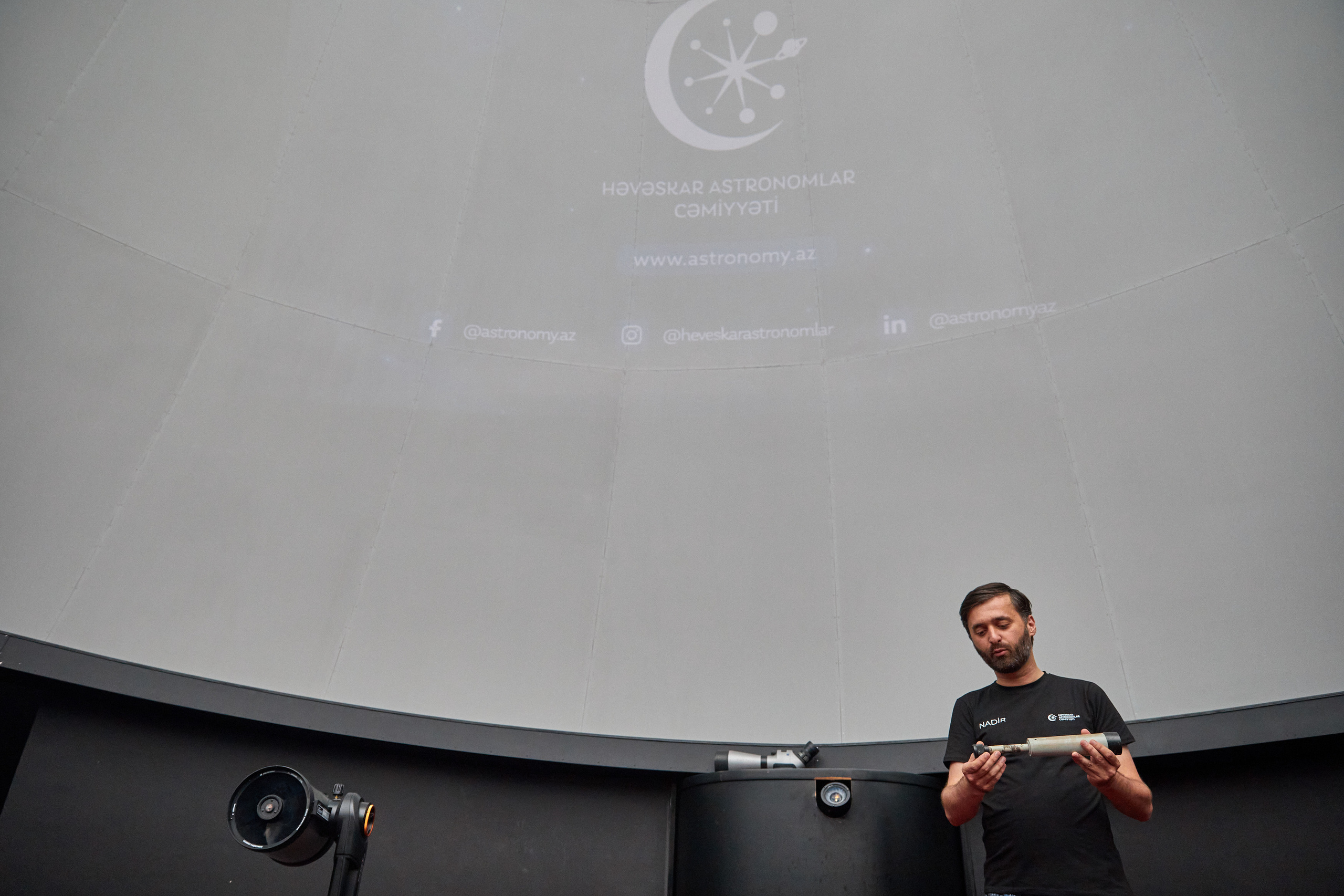 Açıq Toplantı (#001). Həvəskar Astronomlar Cəmiyyəti — Astronomy.az