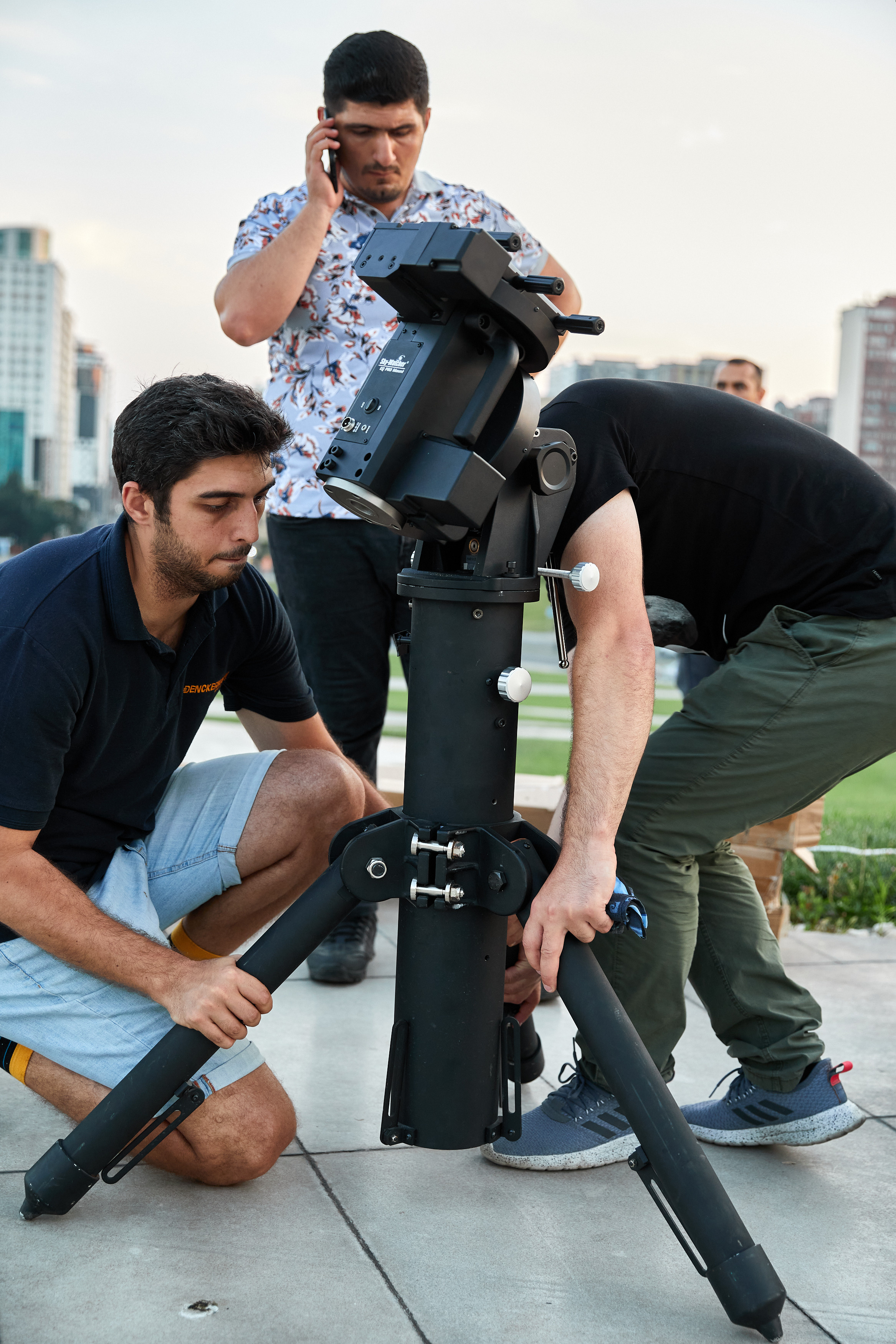 “On the Moon again” tədbiri. Həvəskar Astronomlar Cəmiyyəti — Astronomy.az