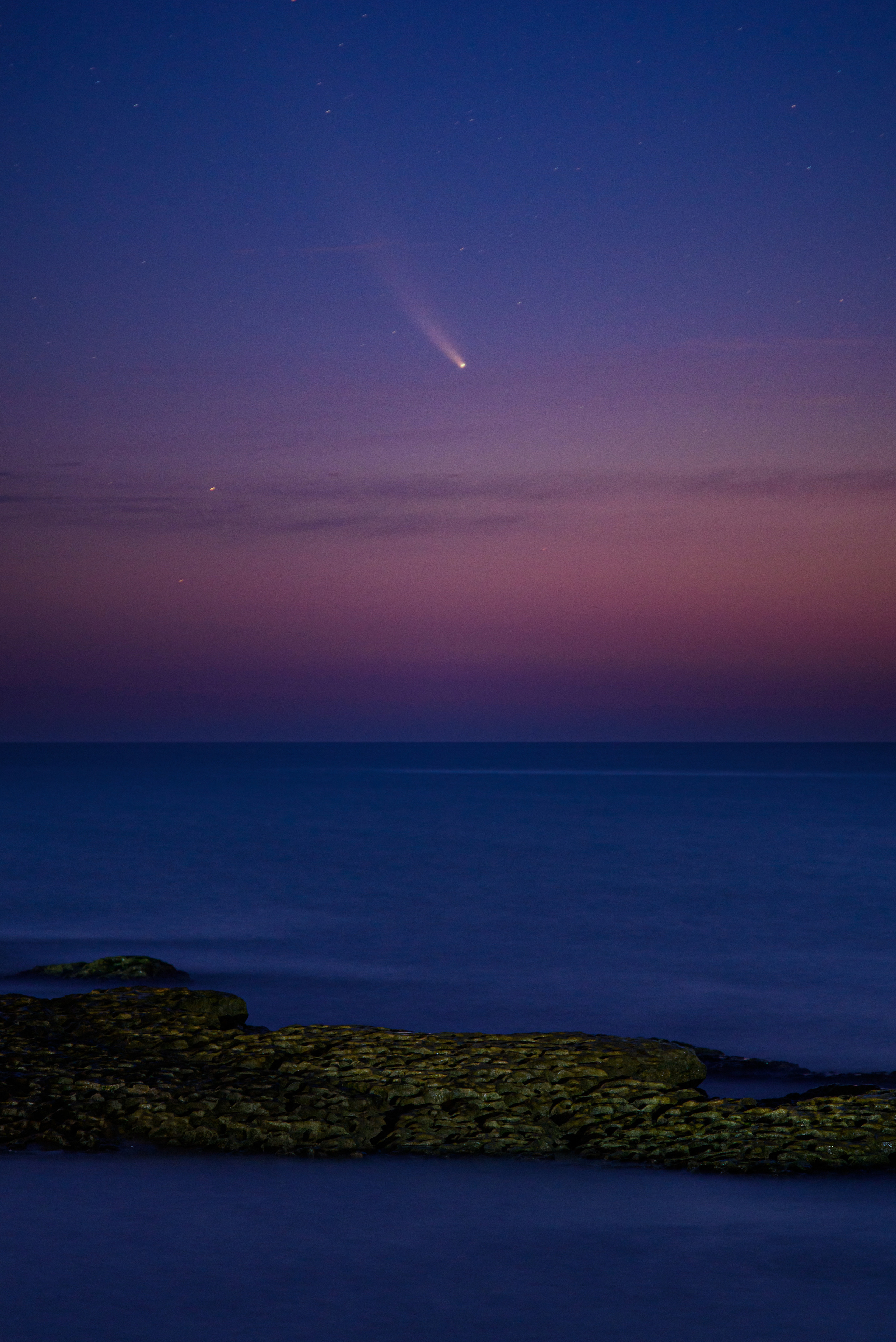 C/2020 F3 (NEOWISE) — Buzovna. Həvəskar Astronomlar Cəmiyyəti — Astronomy.az