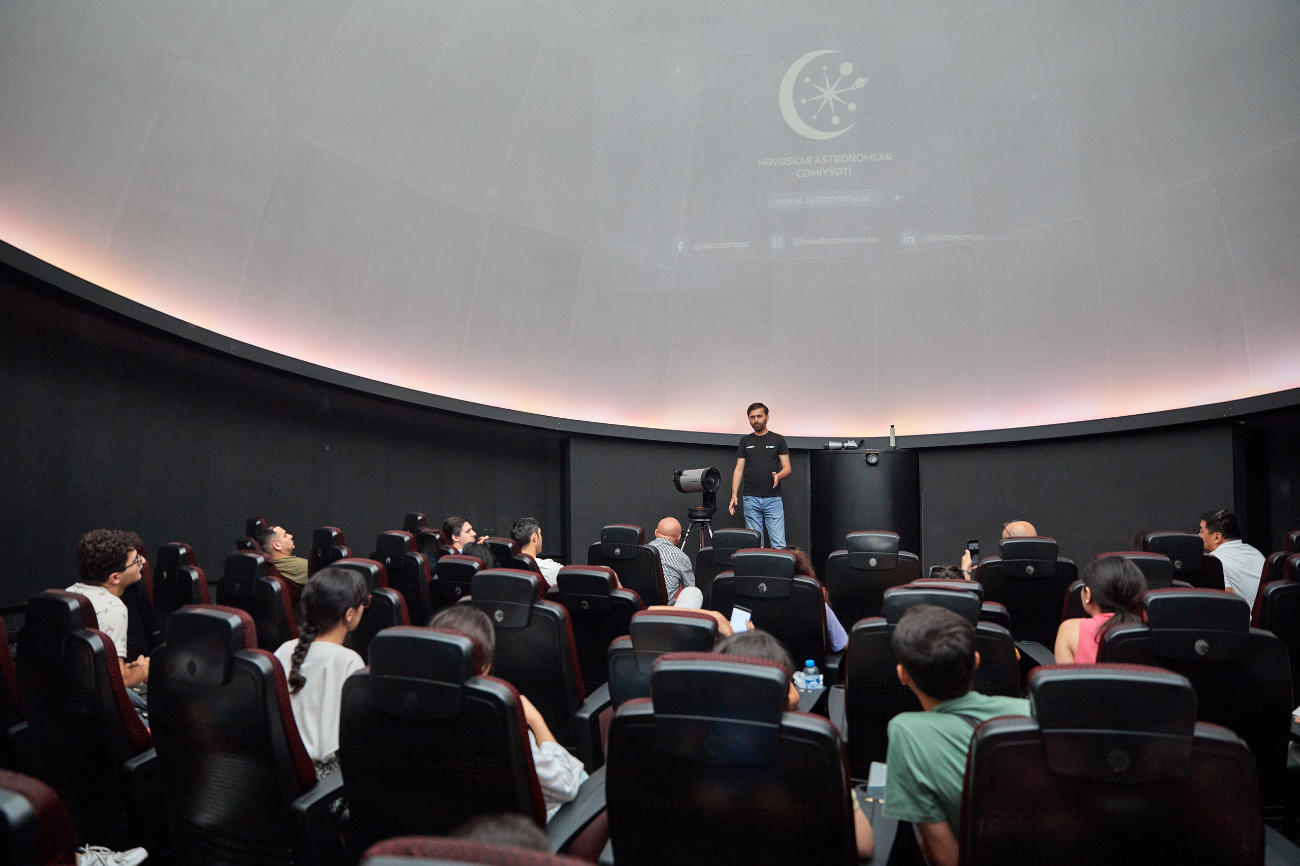 Açıq Toplantı (#001). Həvəskar Astronomlar Cəmiyyəti — Astronomy.az