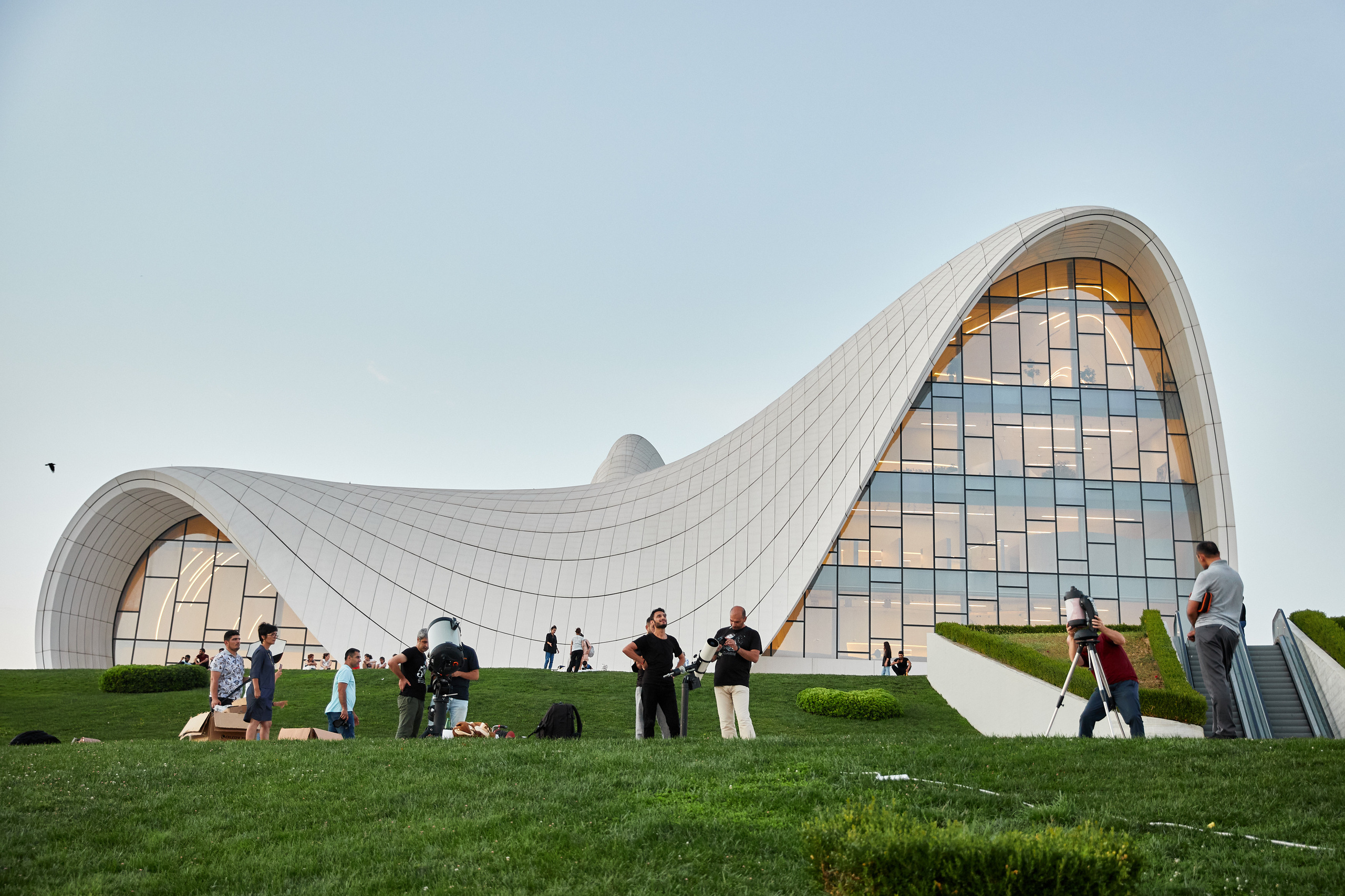 “On the Moon again” tədbiri. Həvəskar Astronomlar Cəmiyyəti — Astronomy.az