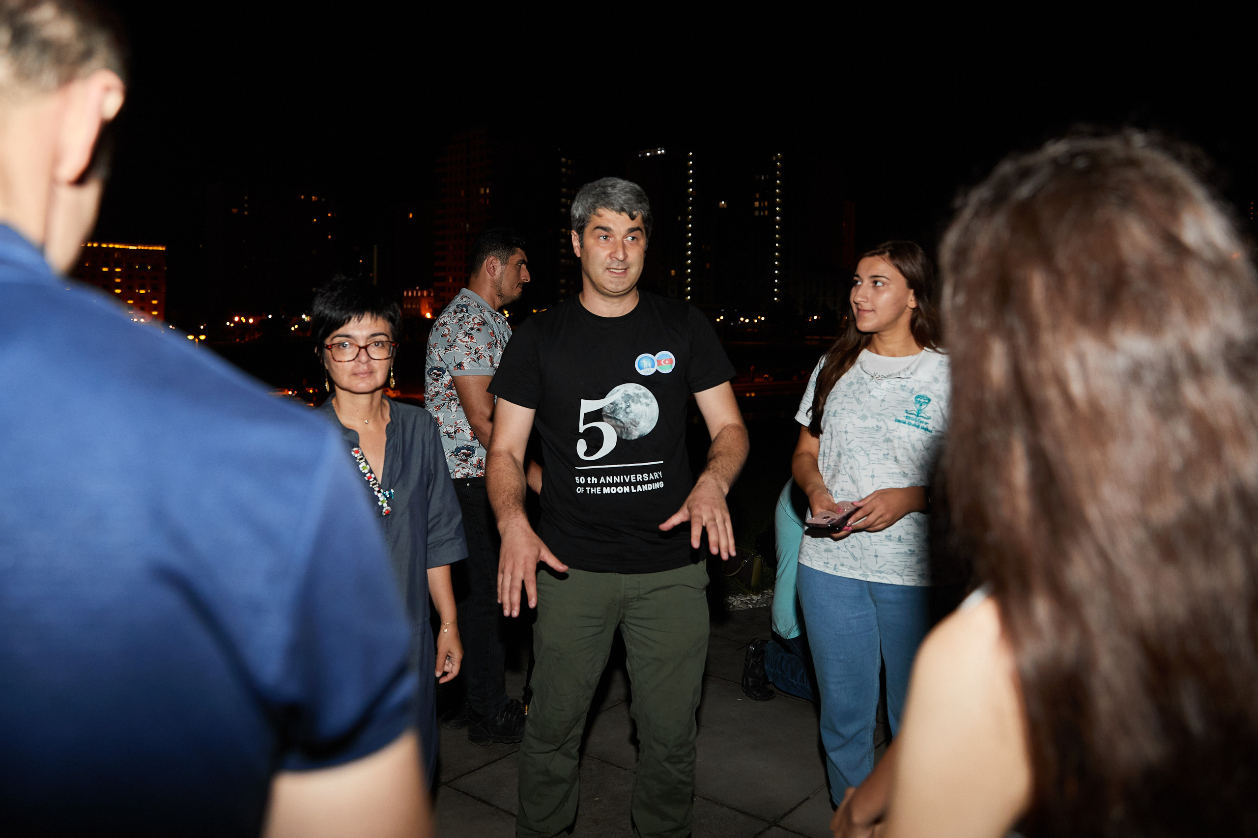 “On the Moon again” tədbiri. Həvəskar Astronomlar Cəmiyyəti — Astronomy.az