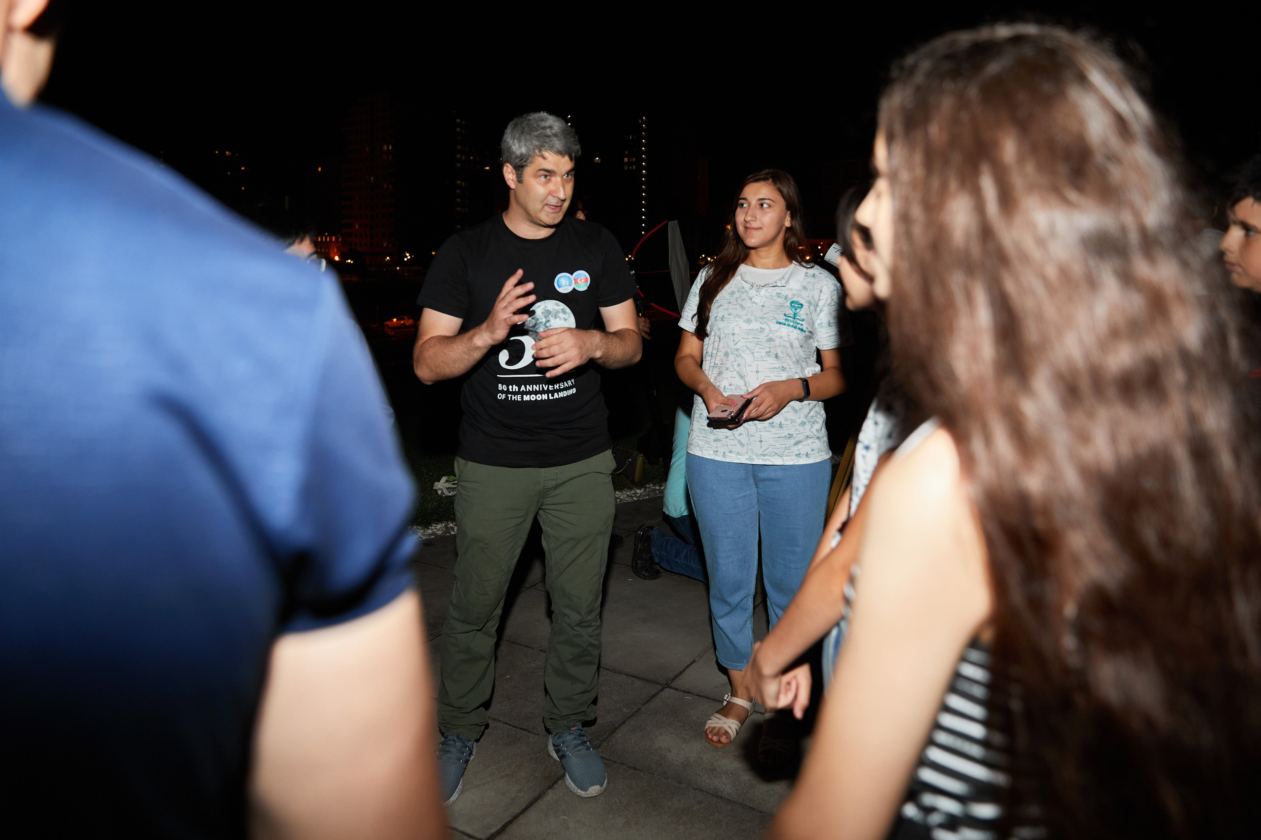 “On the Moon again” tədbiri. Həvəskar Astronomlar Cəmiyyəti — Astronomy.az