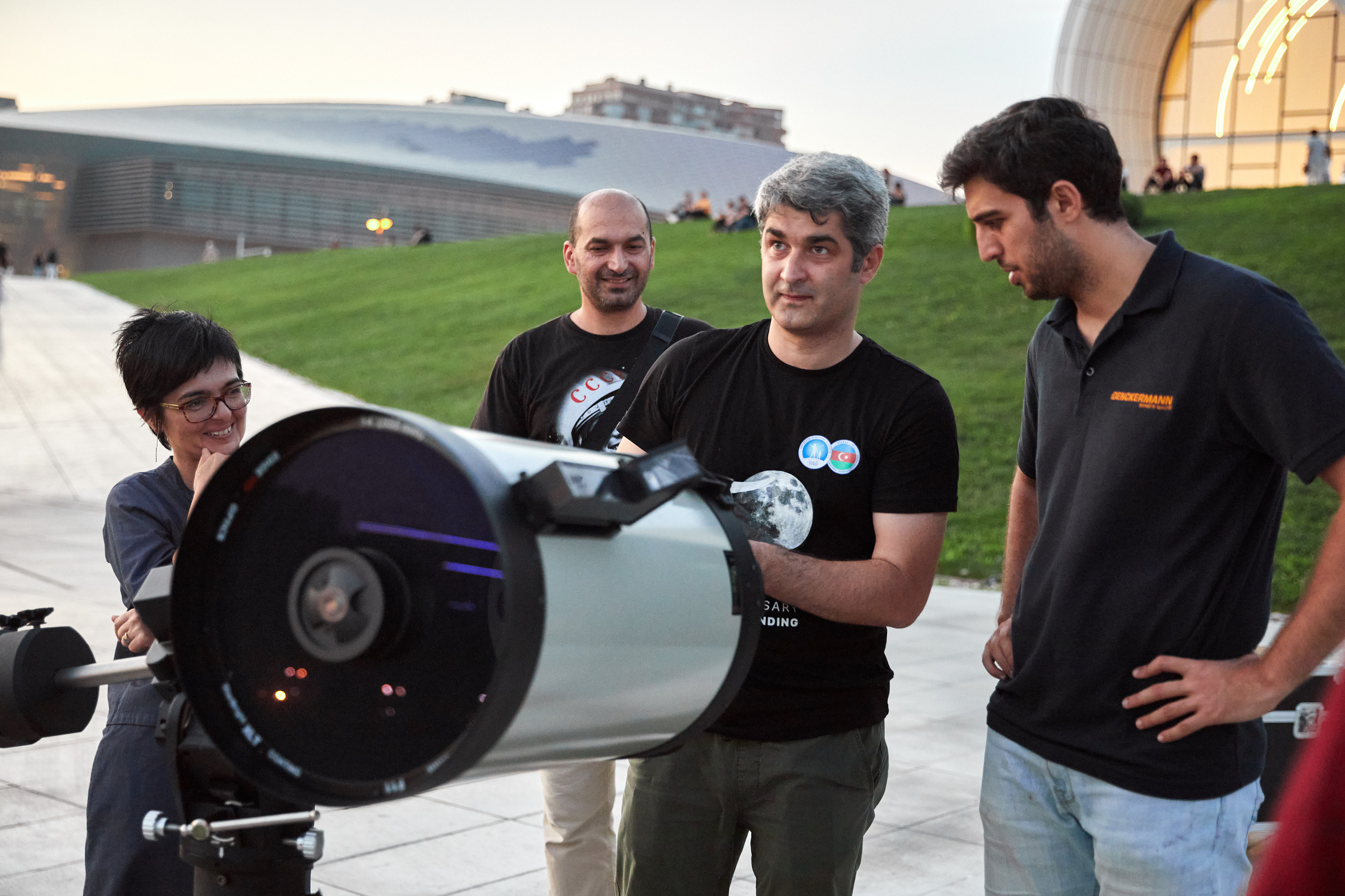 “On the Moon again” tədbiri. Həvəskar Astronomlar Cəmiyyəti — Astronomy.az