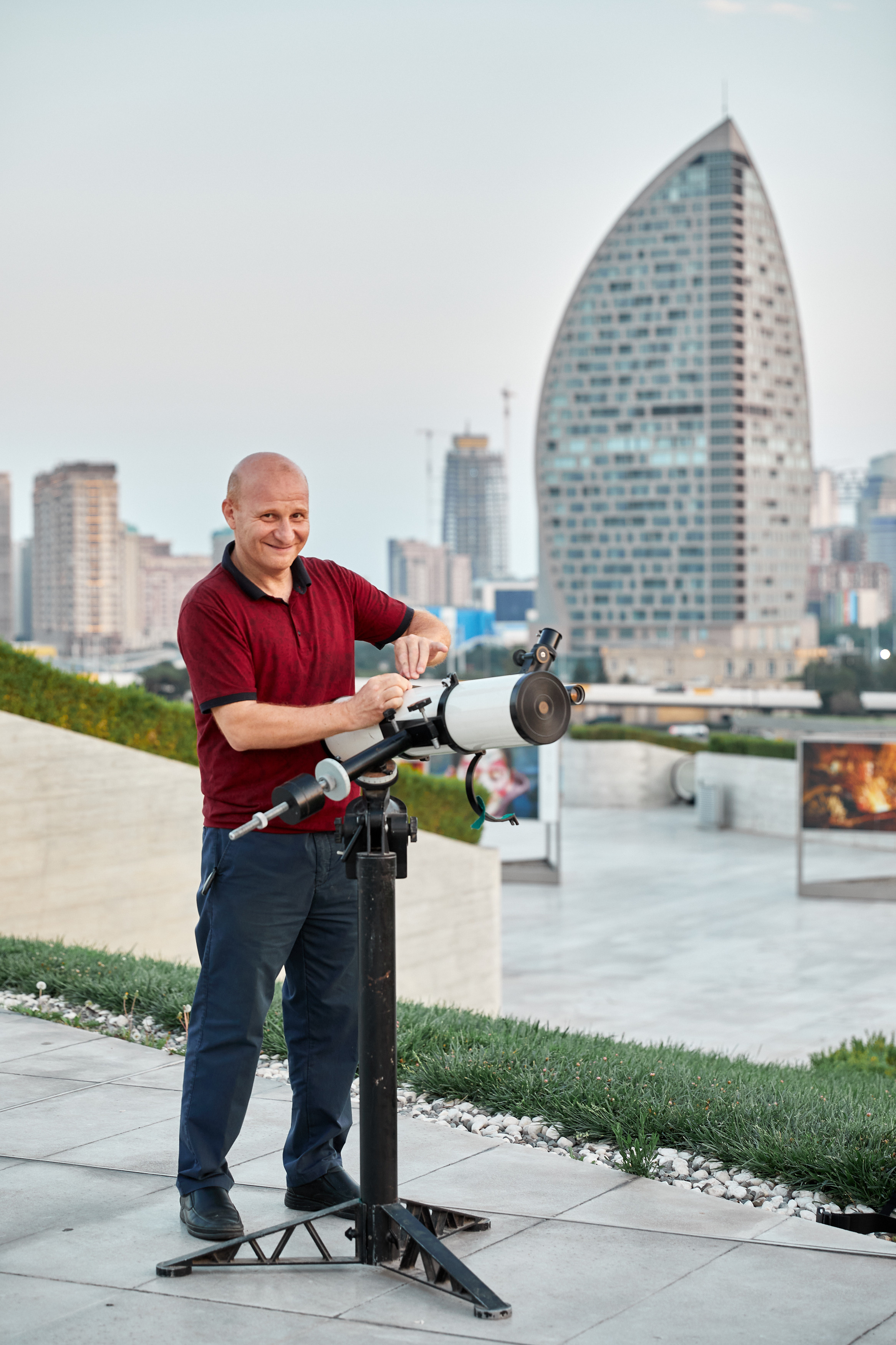 “On the Moon again” tədbiri. Həvəskar Astronomlar Cəmiyyəti — Astronomy.az