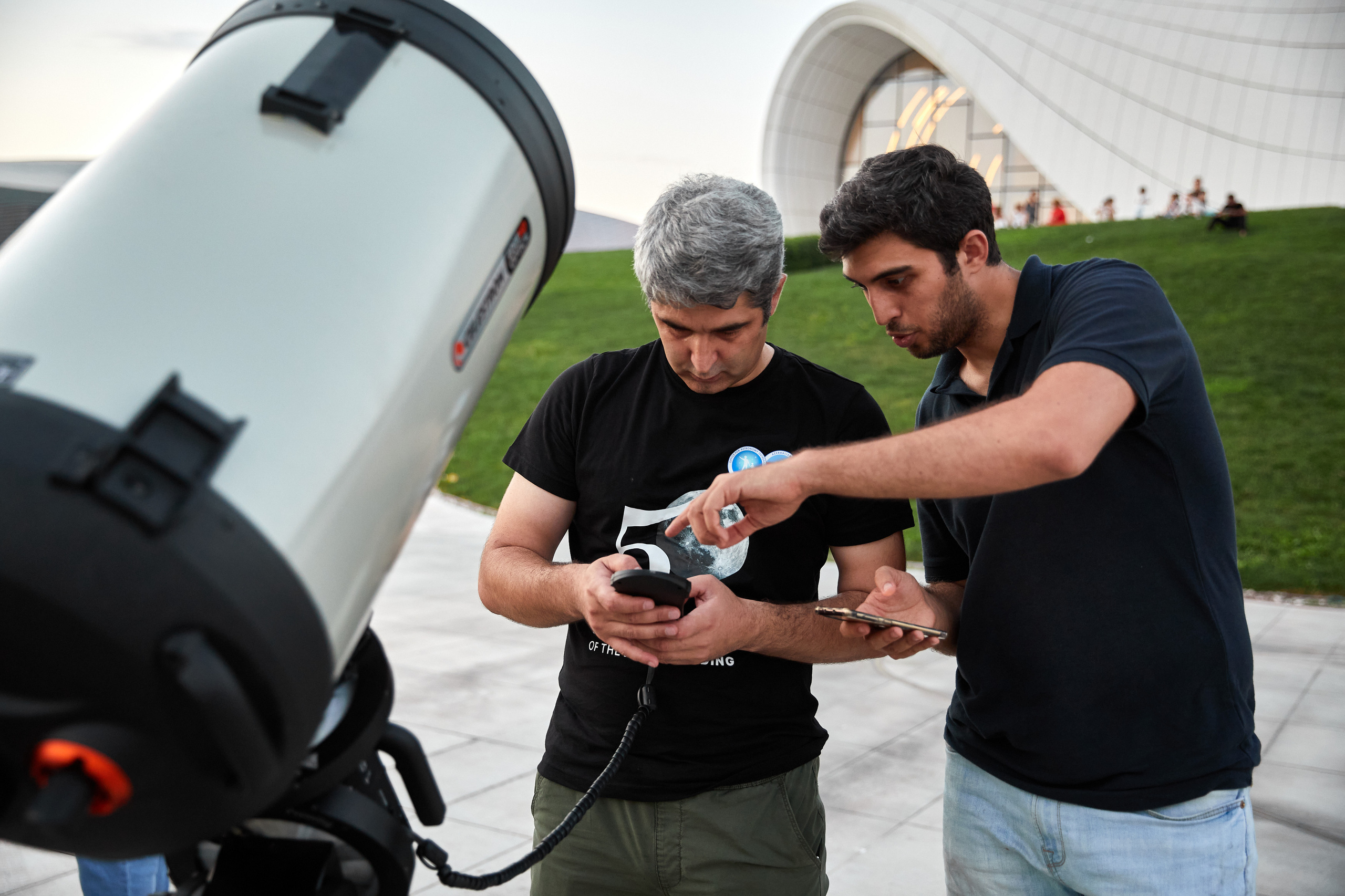 “On the Moon again” tədbiri. Həvəskar Astronomlar Cəmiyyəti — Astronomy.az