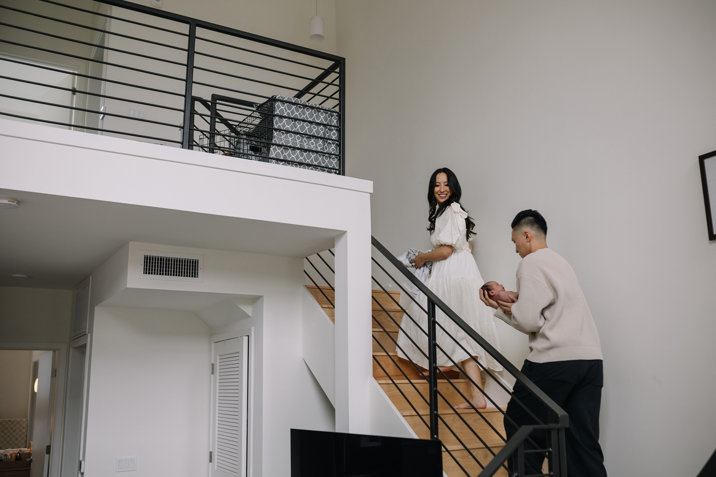 Newborn Home Photo Session. Maternity, newborn photographer in the Bay Area|Iryna Rakivnenko