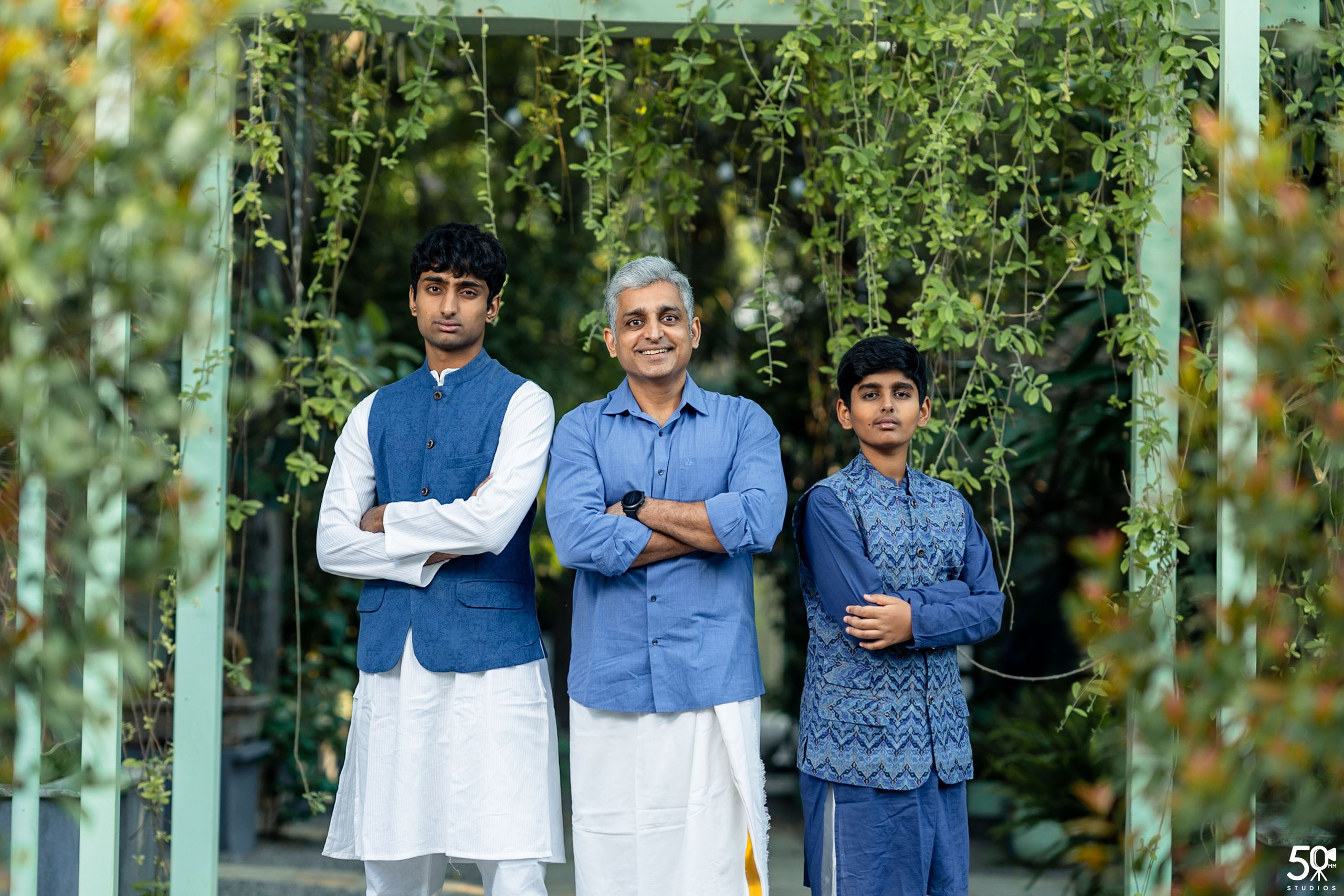 SANJAY AND SAKETH UPANAYANA. 50mm STUDIOS