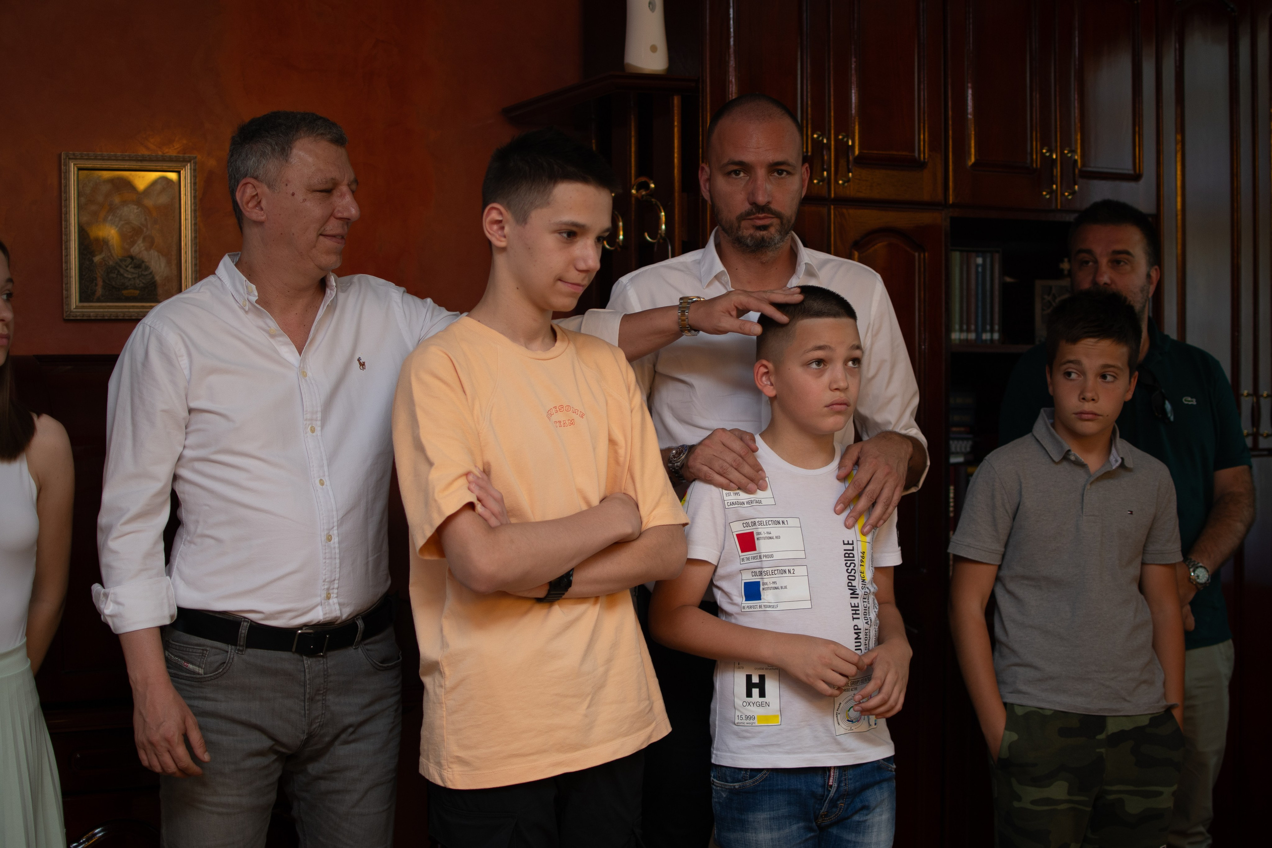 Lazar, krštenje i rođendan. BambinaaPhotography