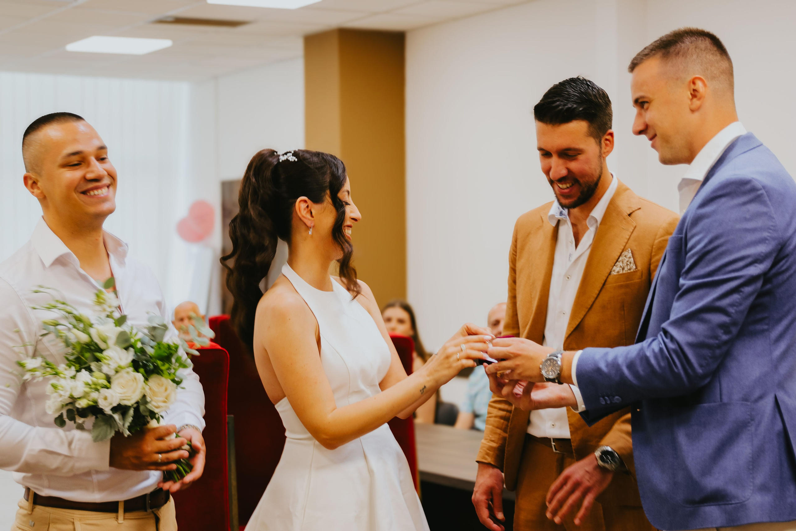 Ksenija & Đino — opštinsko venčanje. Marizella Photography