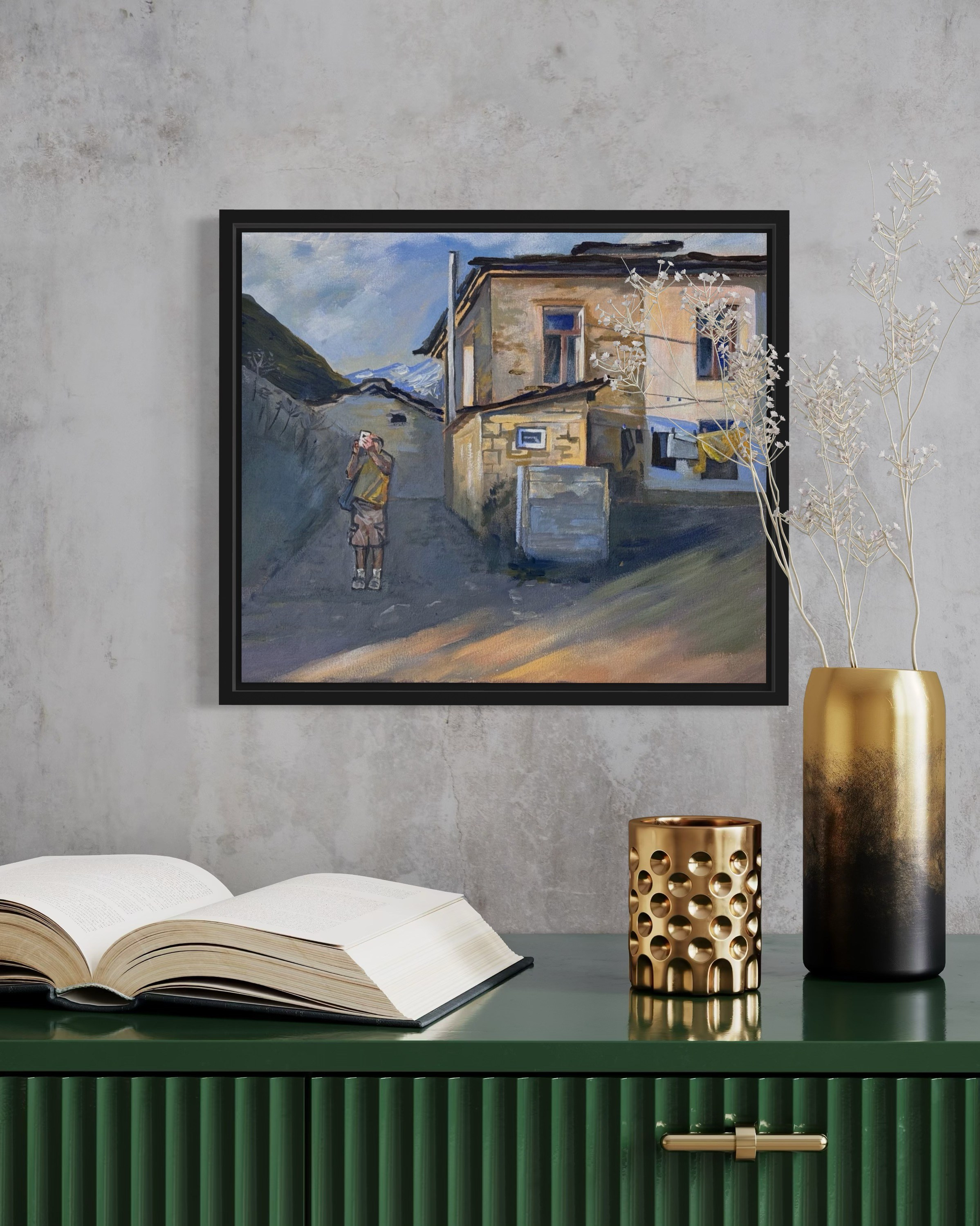 «Off the beaten path Ushguli». Художник живописец Савелова Ольга