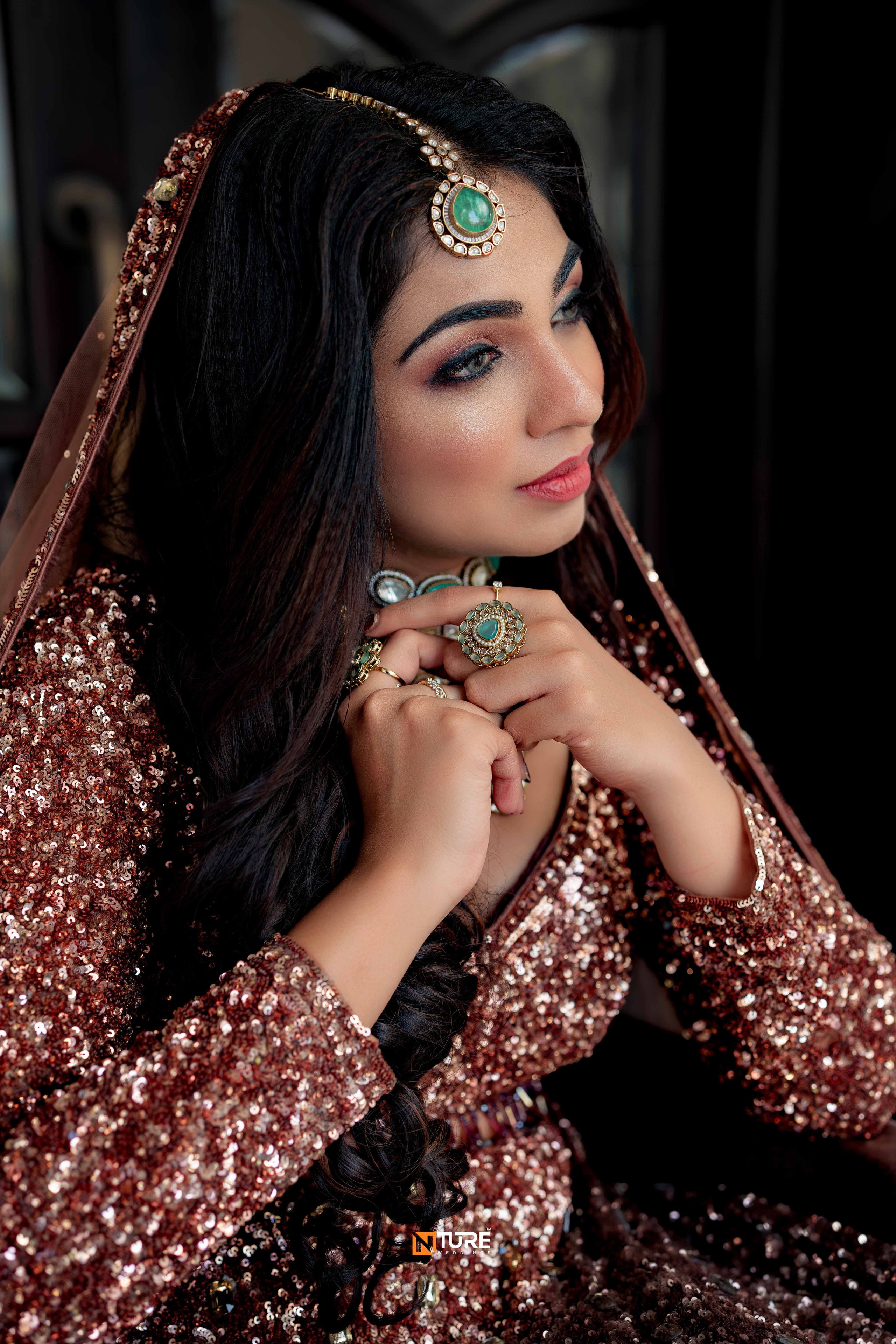 VINAYA BRIDAL SHOOT. NTURE WEDDING