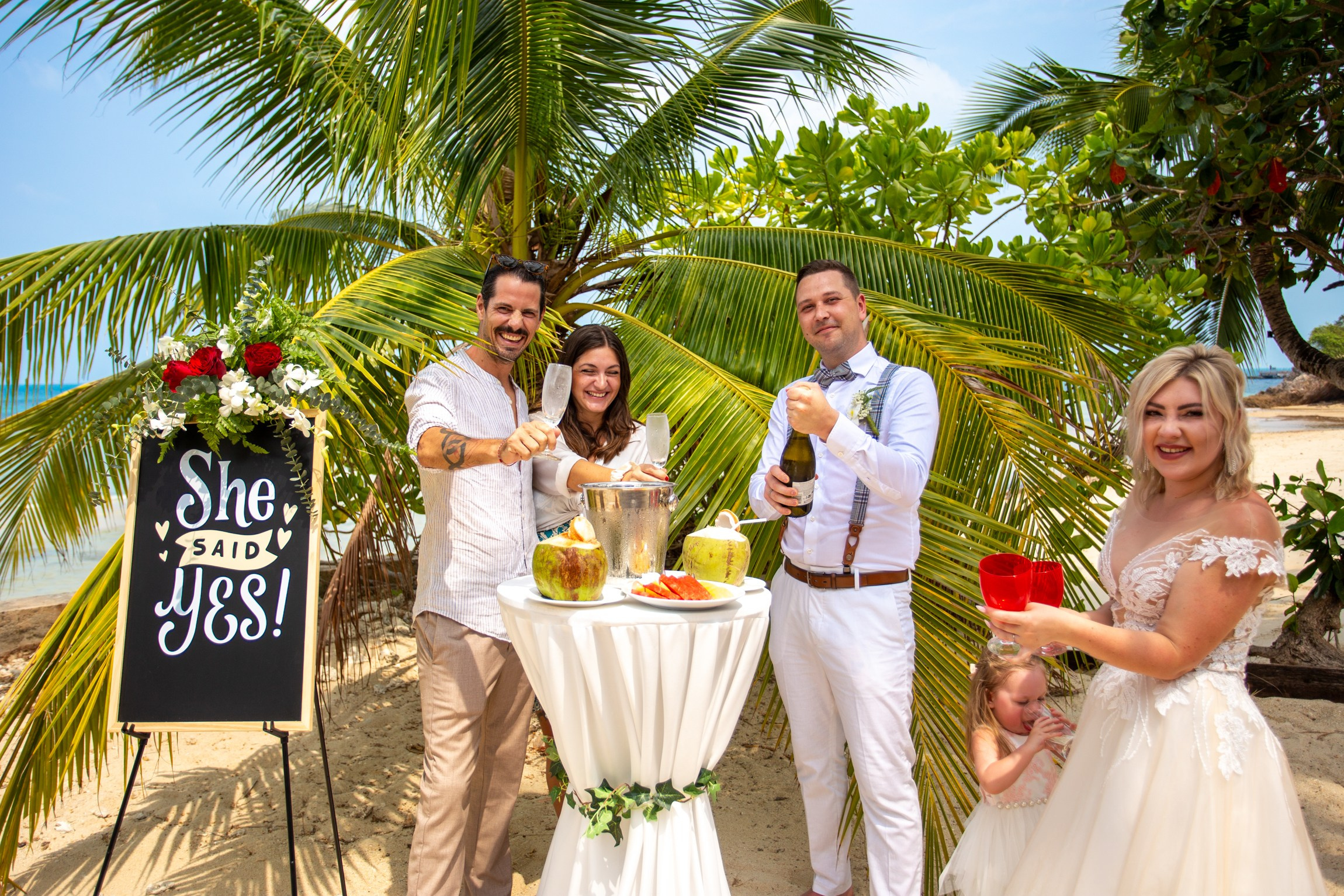 Anastasia and Sergei 11.04.2024. Wedding on Koh Samui, Thailand