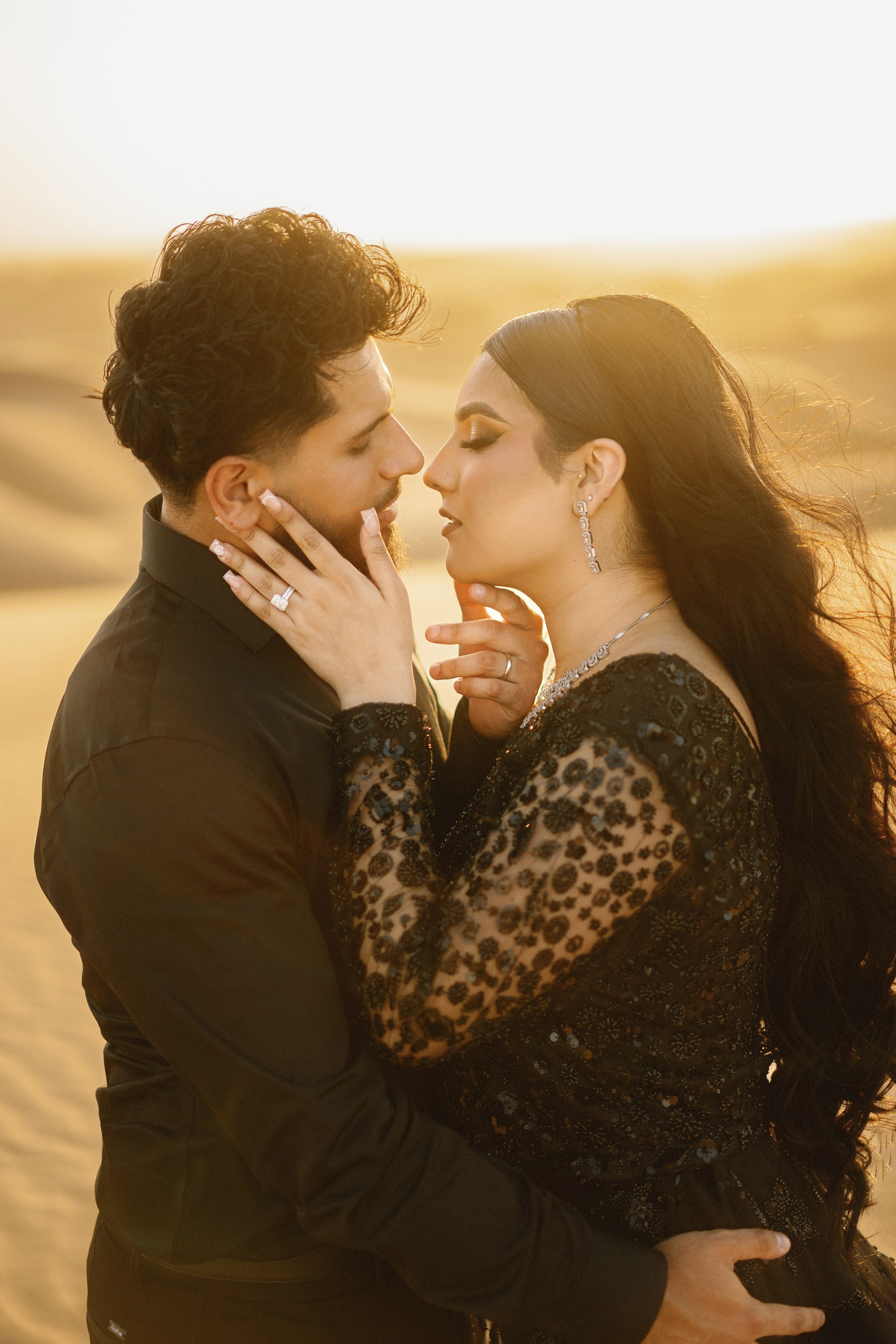 Elopement at Glamis Sand Dunes California. Wedding Photography & Videography Team in California, Los Angeles, San Francisco, San Diego and Travel