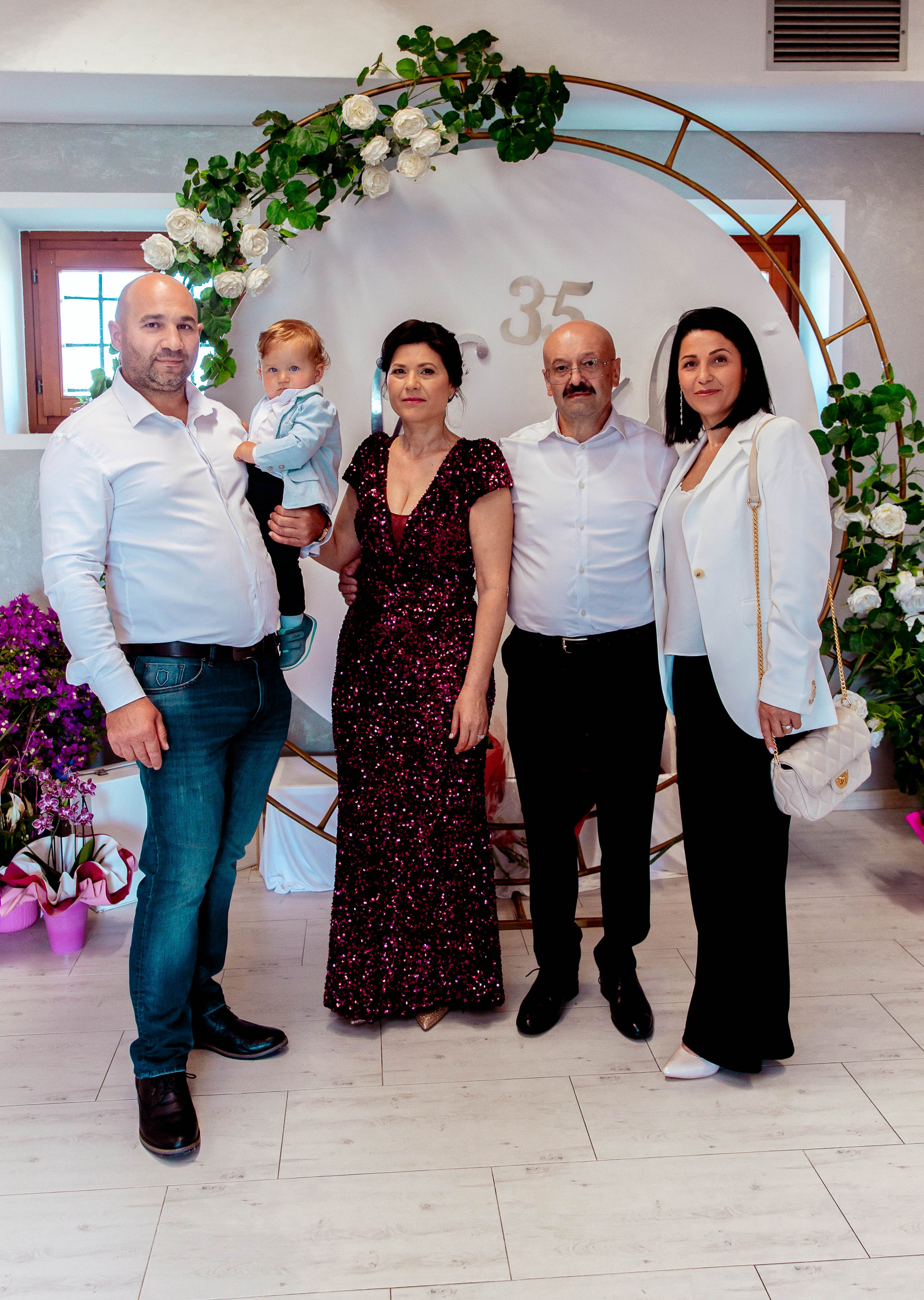 Valentina e Sergio 35 anni di matrimonio. Luci e Capricci Photography