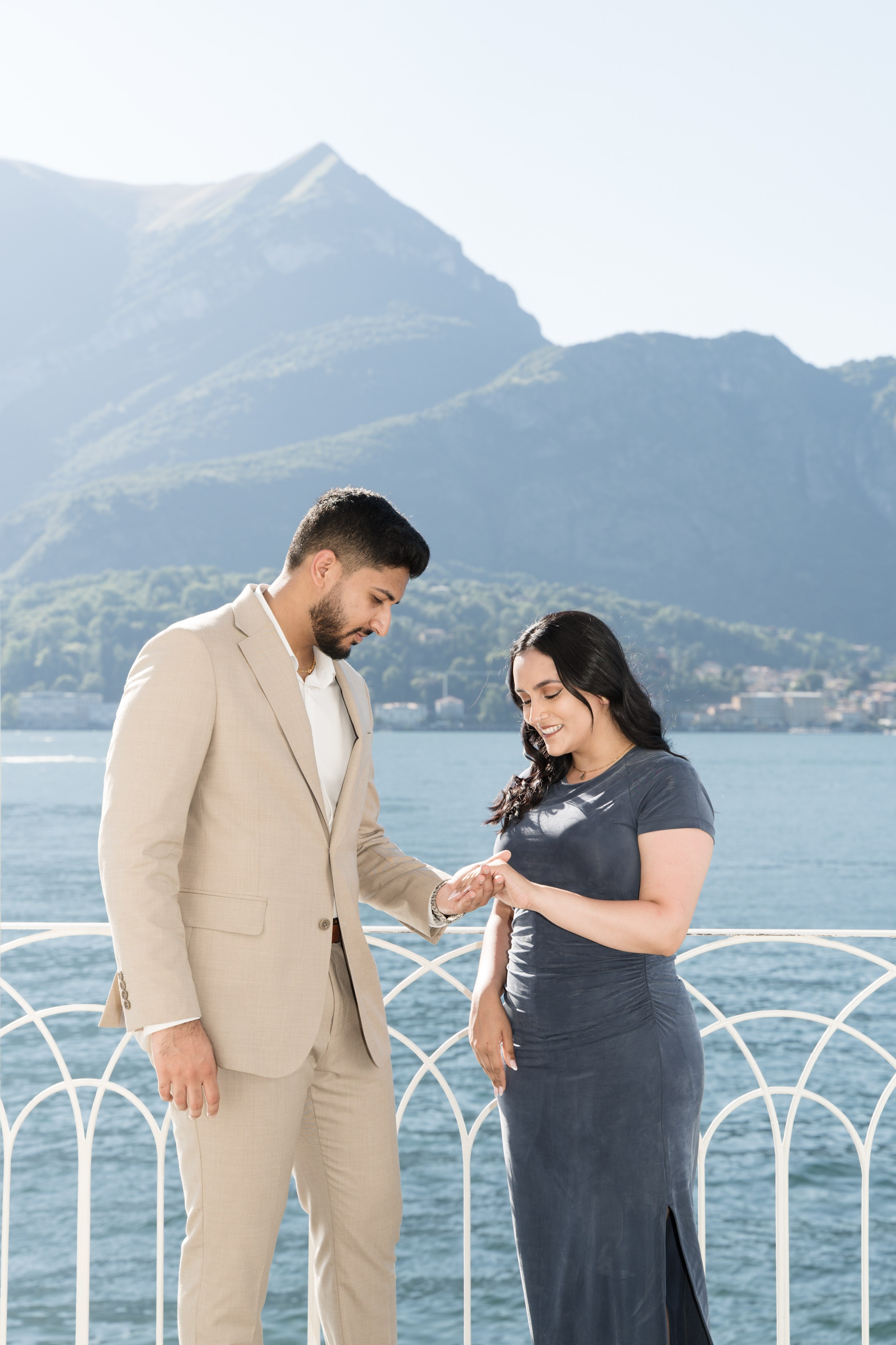 Villa Melzi Secret Proposal. Lake Como Proposal Photographer | Surprise Proposals & Engagements