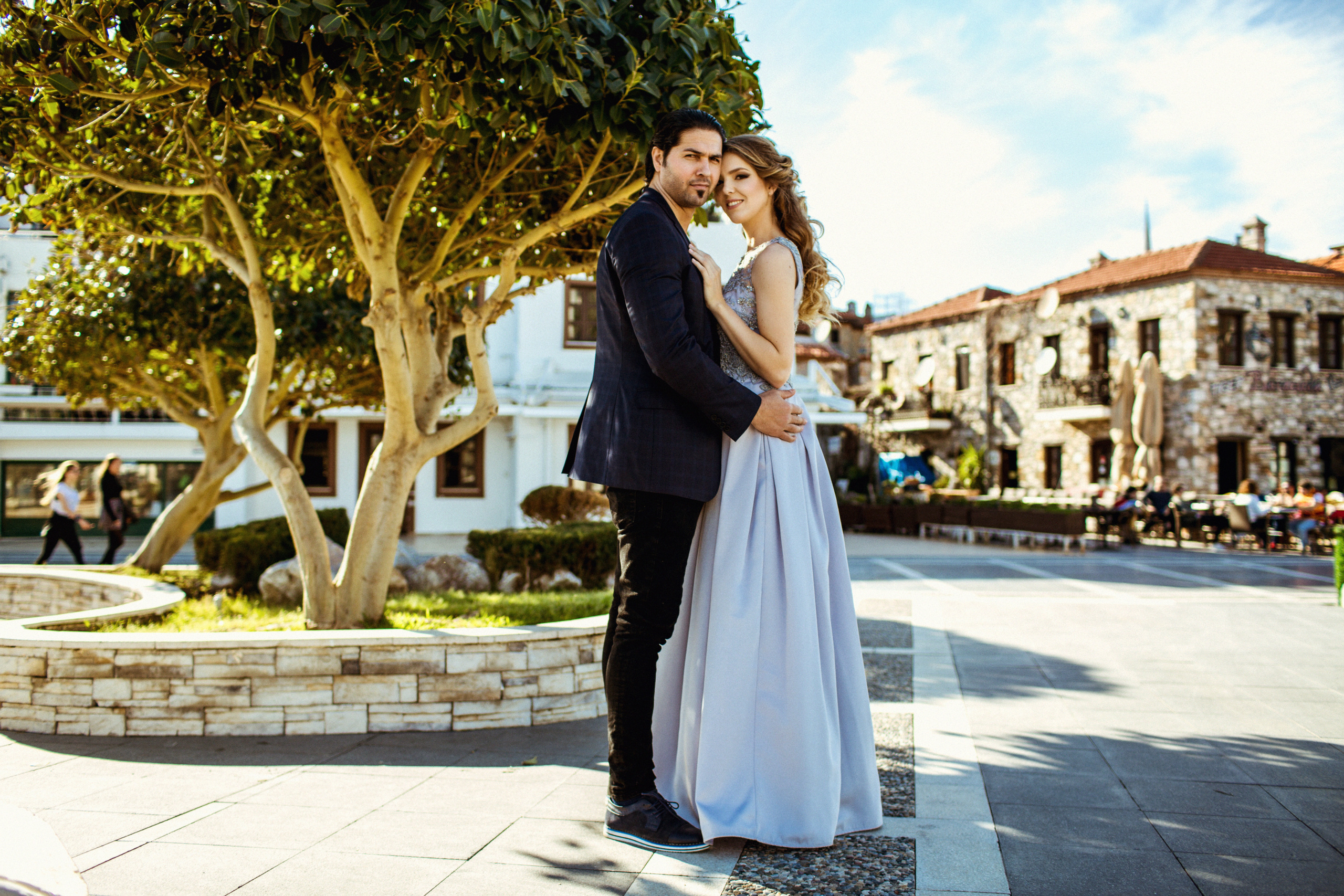 Couple photo shooting in Marmaris old town. Julia Ganch I Fashion Wedding Photography I Cappadocia Turkey