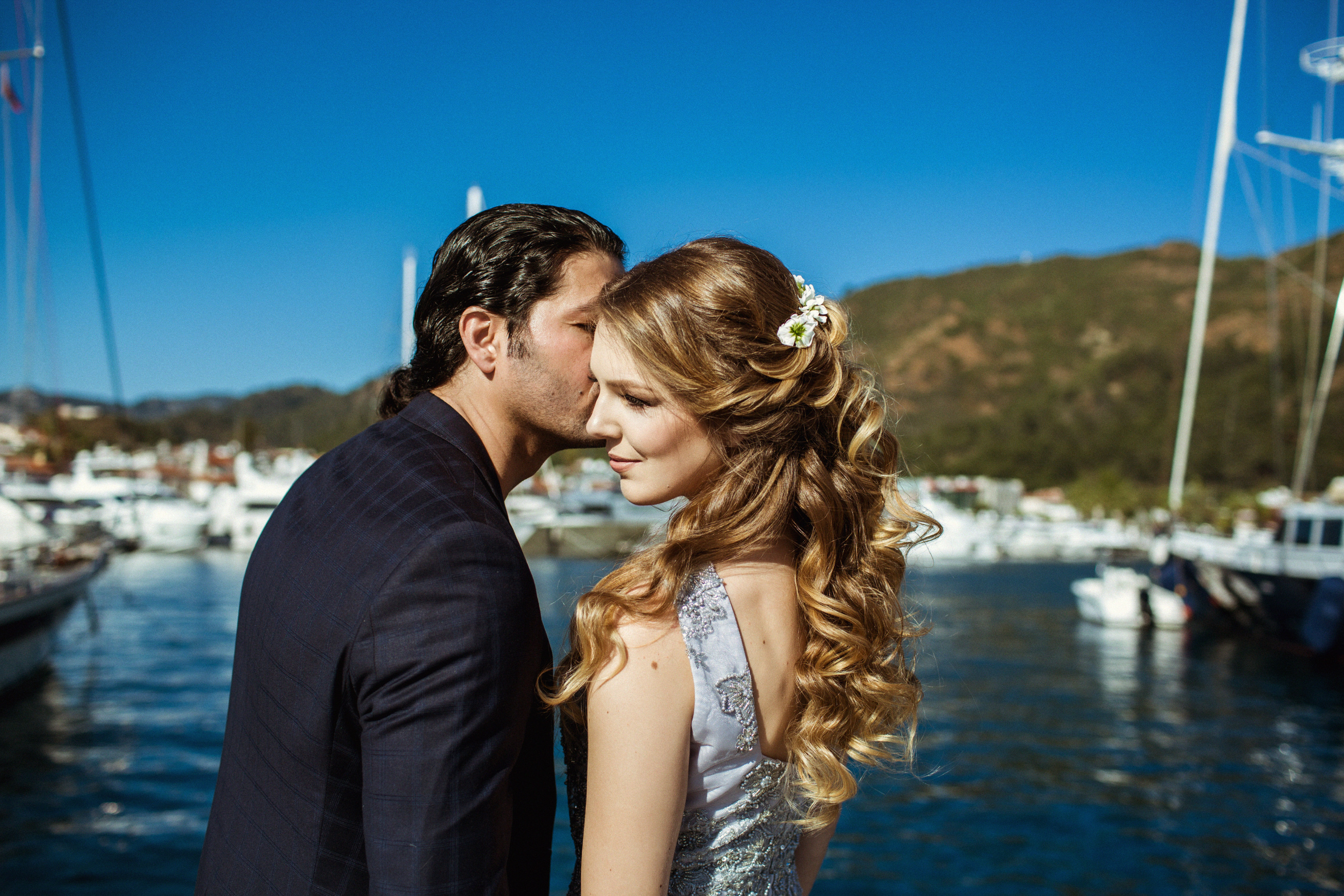 Couple photo shooting in Marmaris old town. Julia Ganch I Fashion Wedding Photography I Cappadocia Turkey