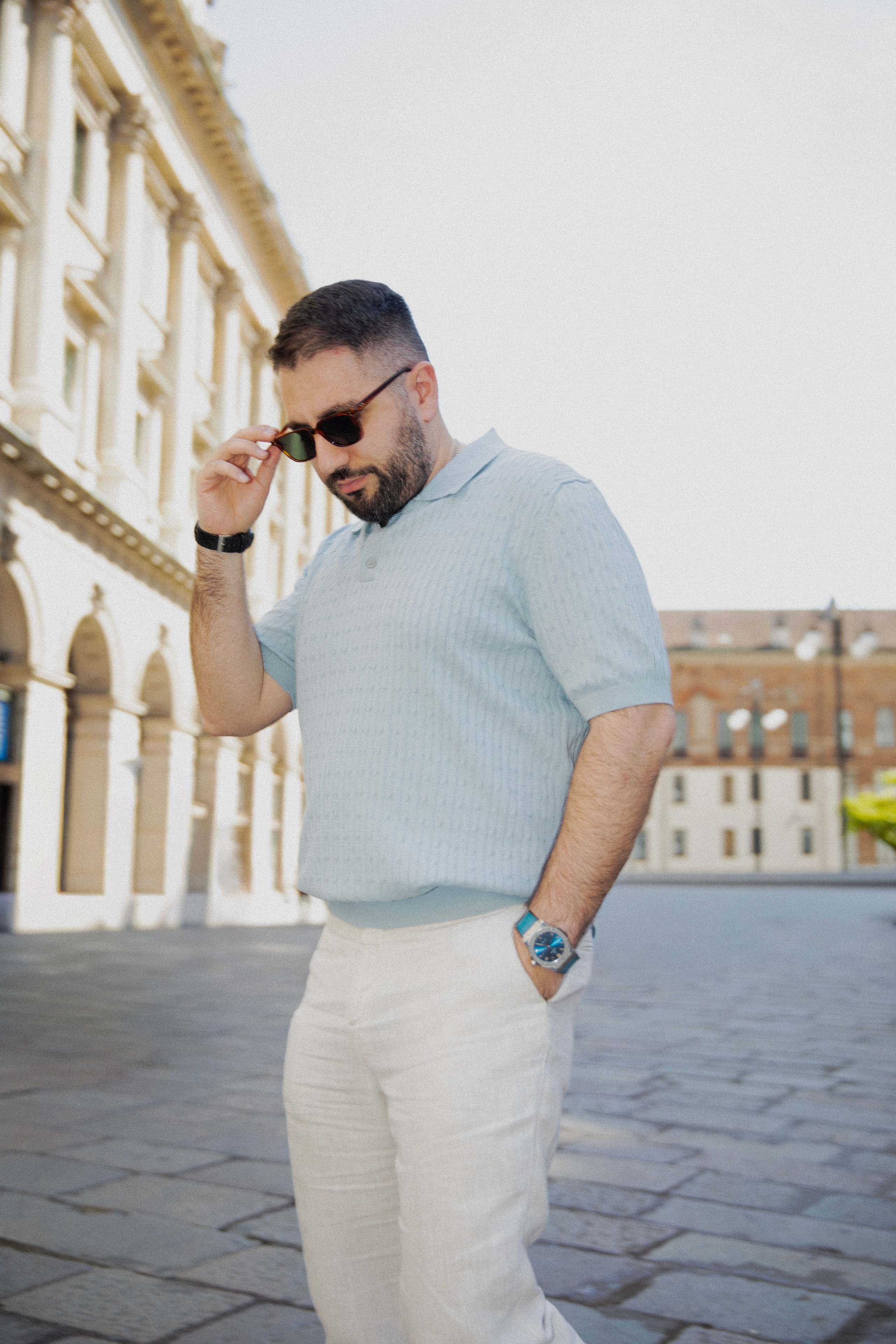 Portrait photoshoot in Milan