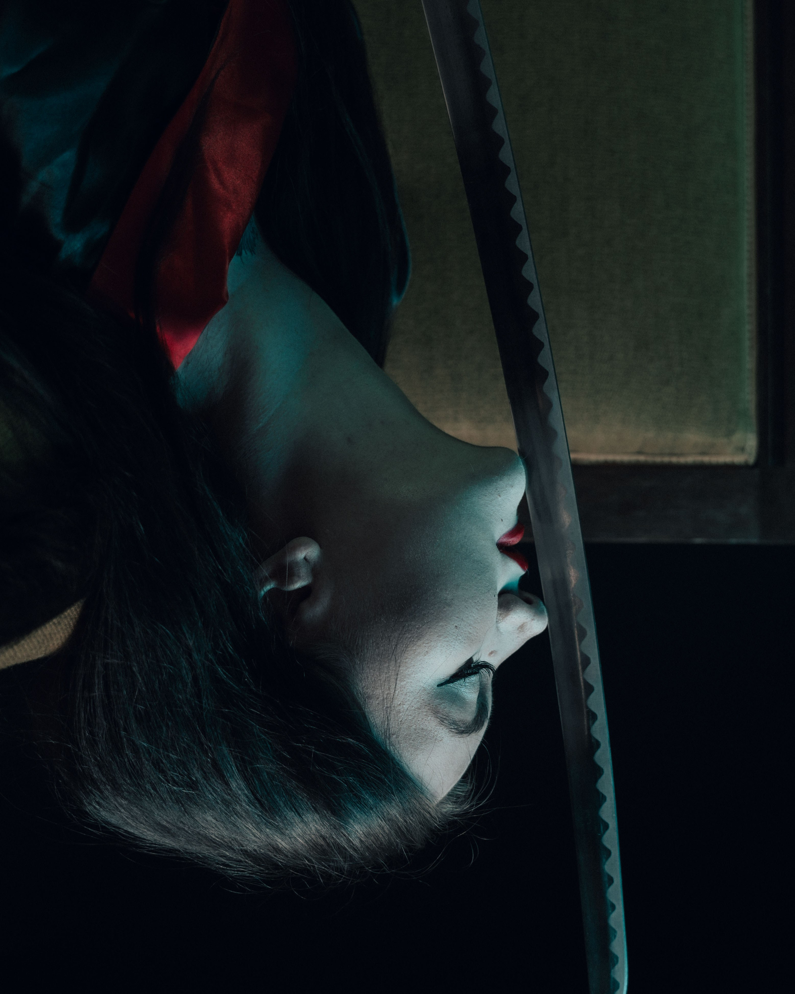 SAMURAI.EXE. Anna Omni — concept photographer and digital artist in Riga, Latvia