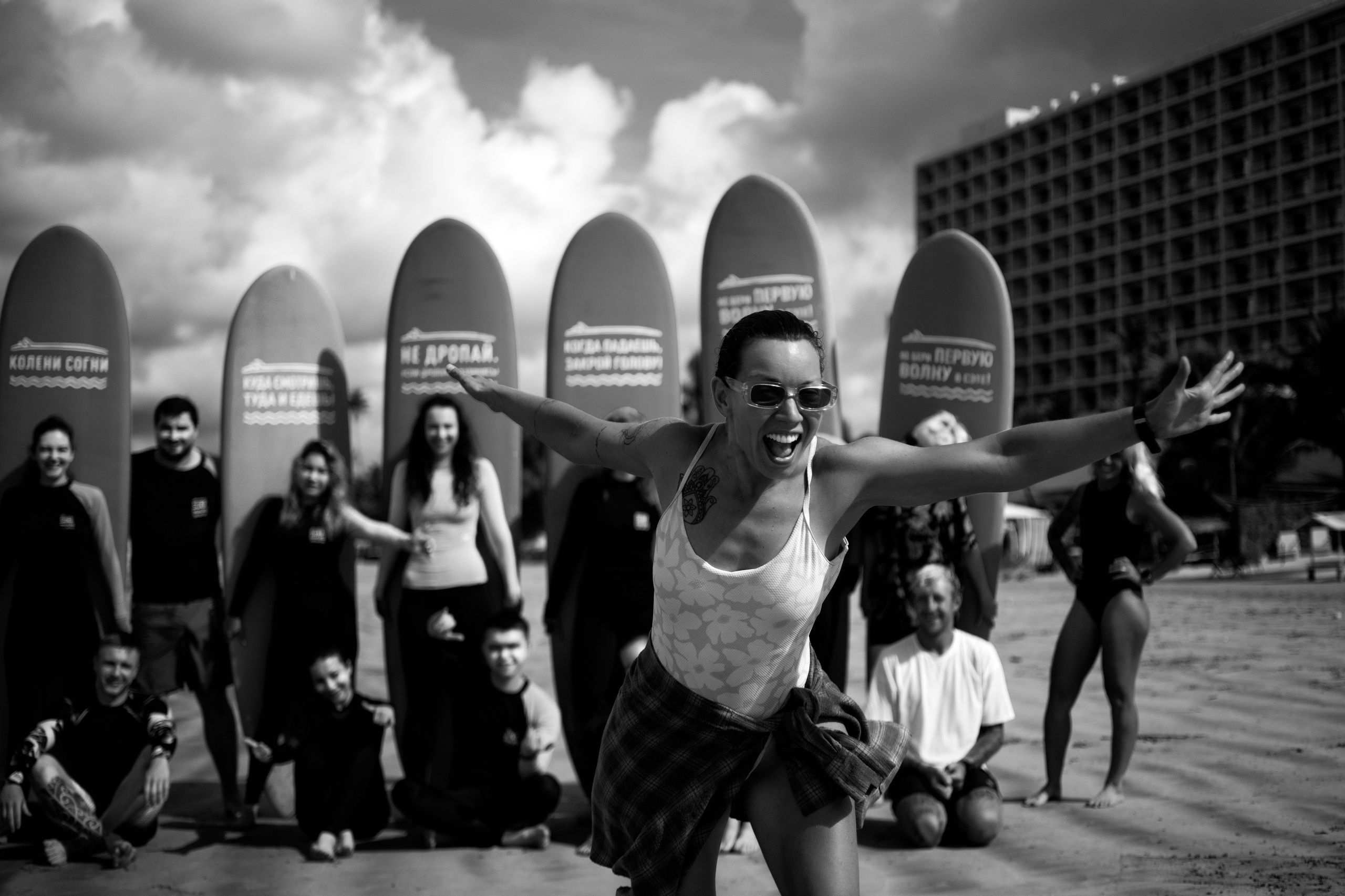 Surfcamp Black&White. Photographer Sri Lanka