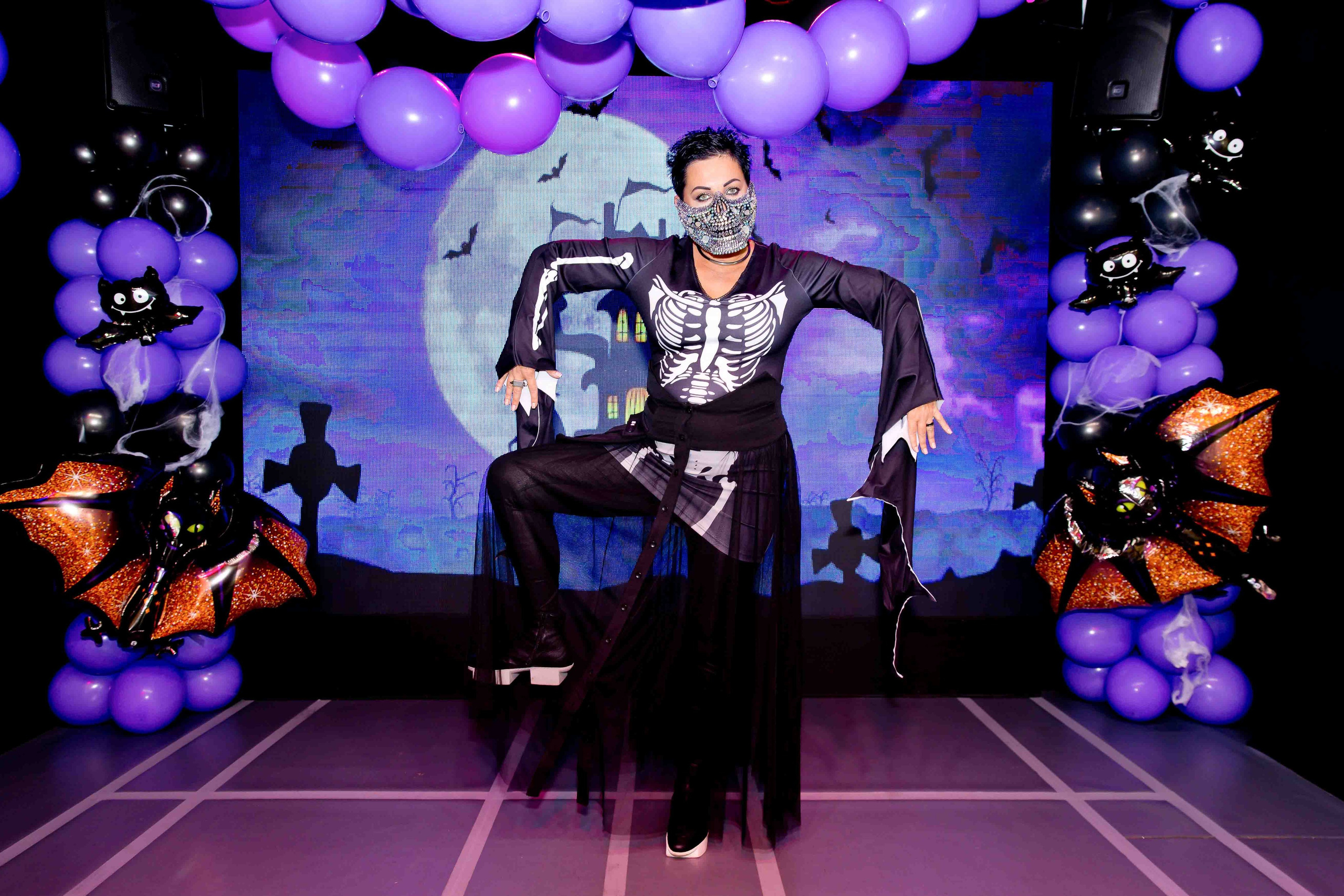 Halloween Vocal Art Studio. Photographer Julia Makoveeva