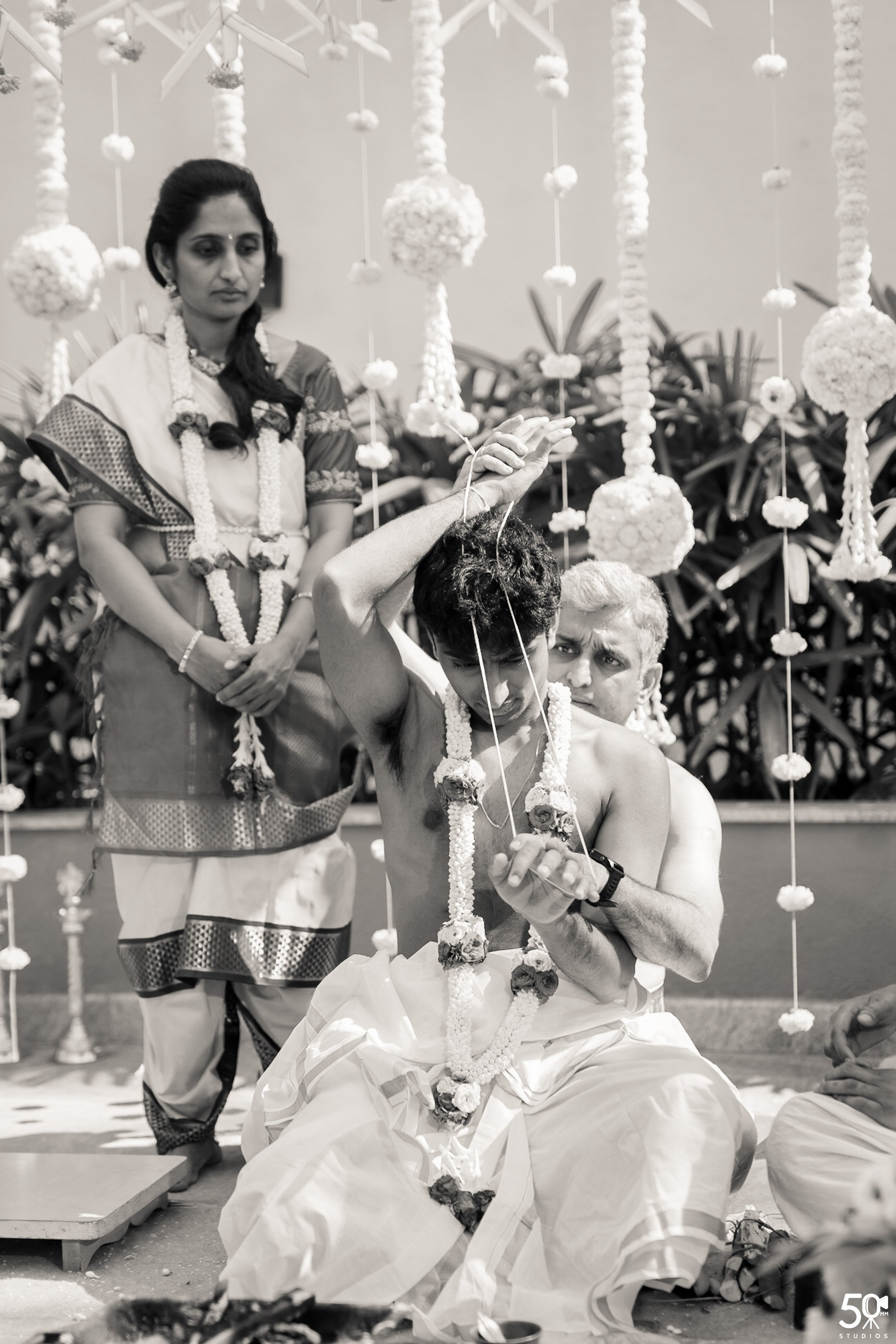 SANJAY AND SAKETH UPANAYANA. 50mm STUDIOS