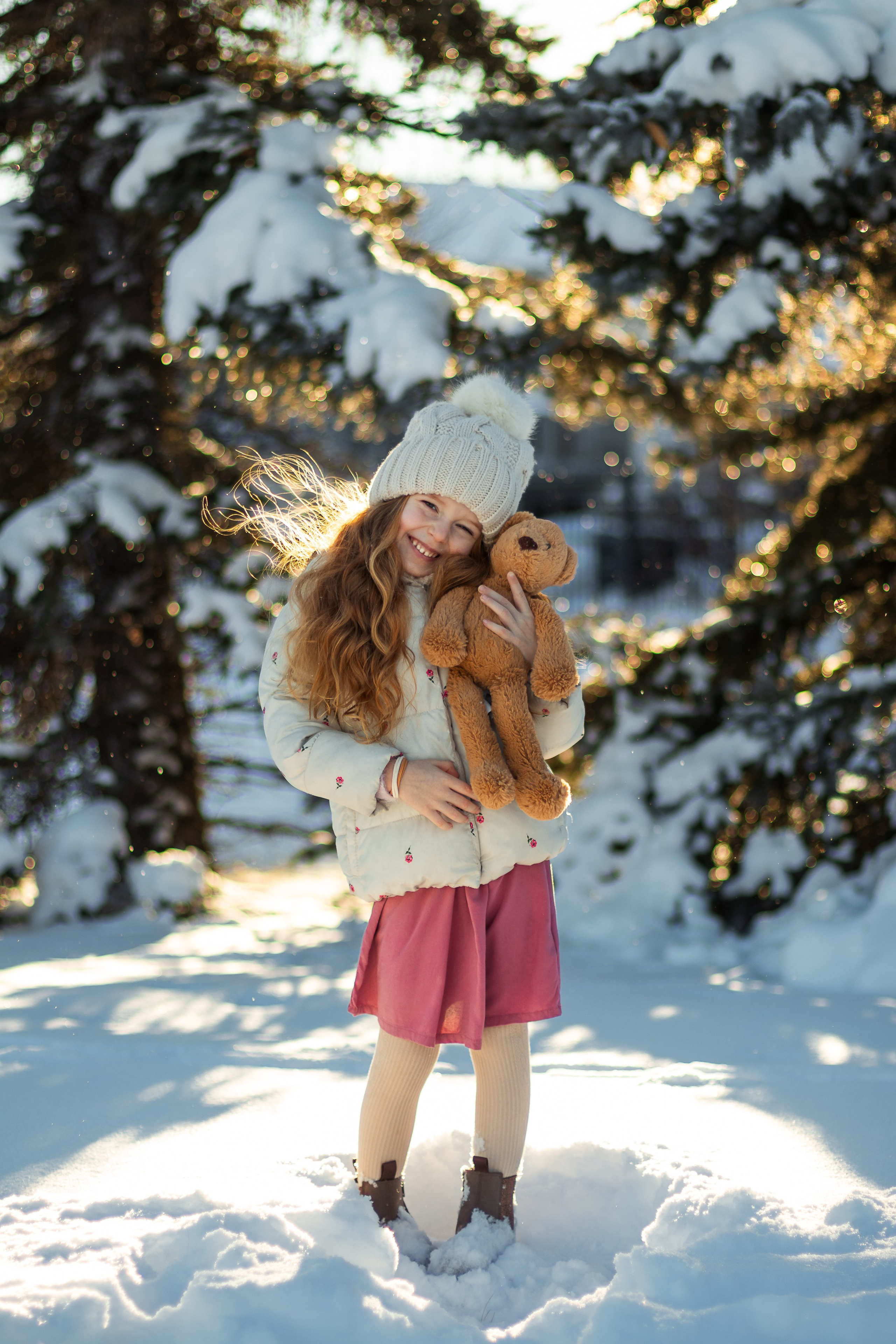 Winter. Photographer Yana Galetskaya in Grand Prairie