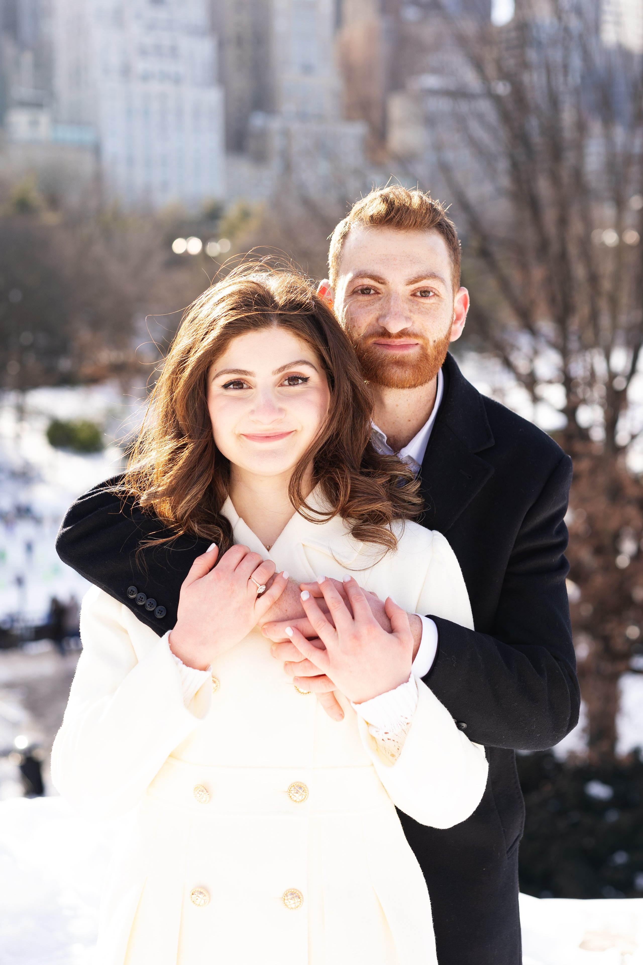 Winter Love in Central Park. Family, lifestyle, and commercial photography in New York and New Jersey
