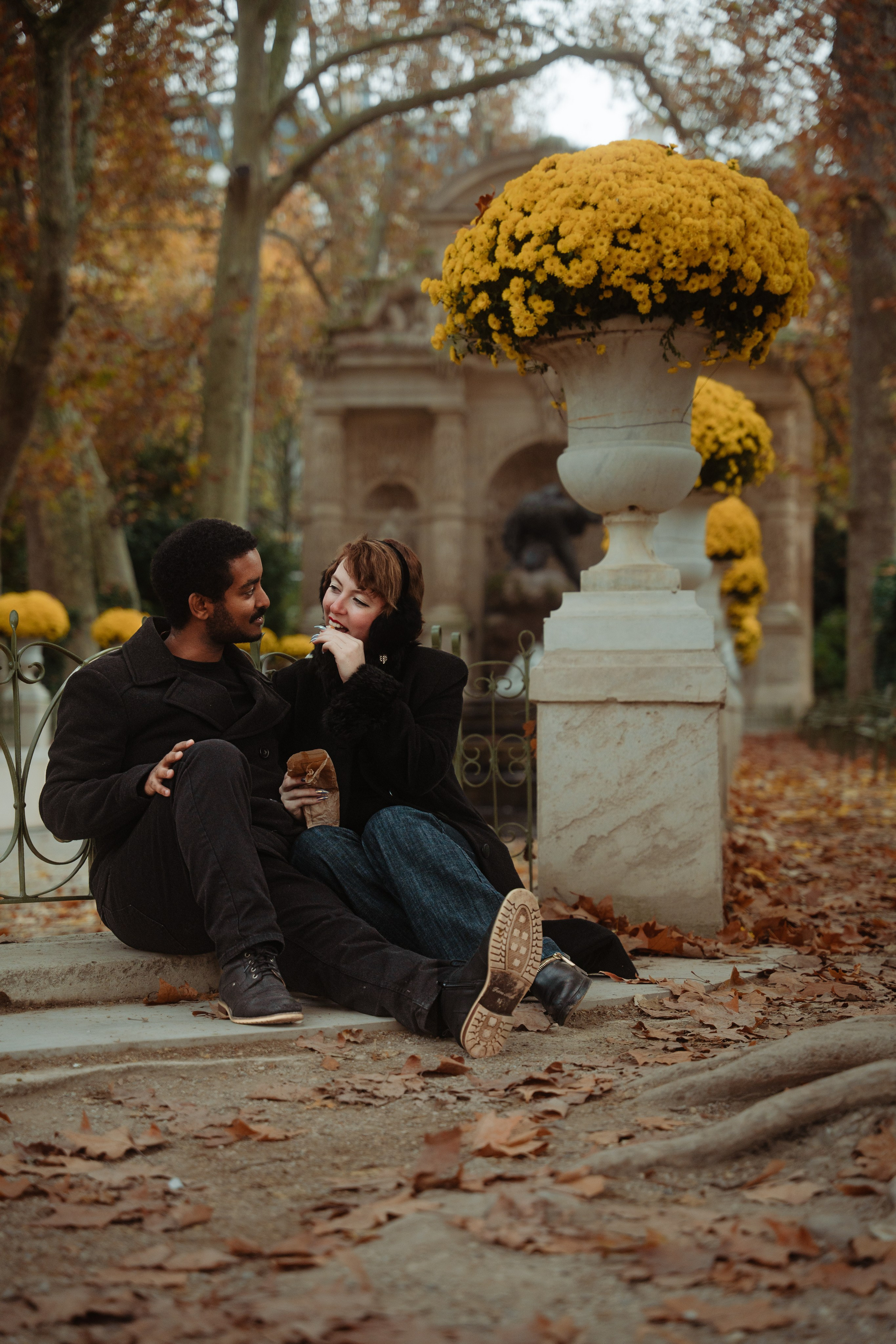 Coco & Nat — anniversary in Paris. Paris photographer — Polina Osipova